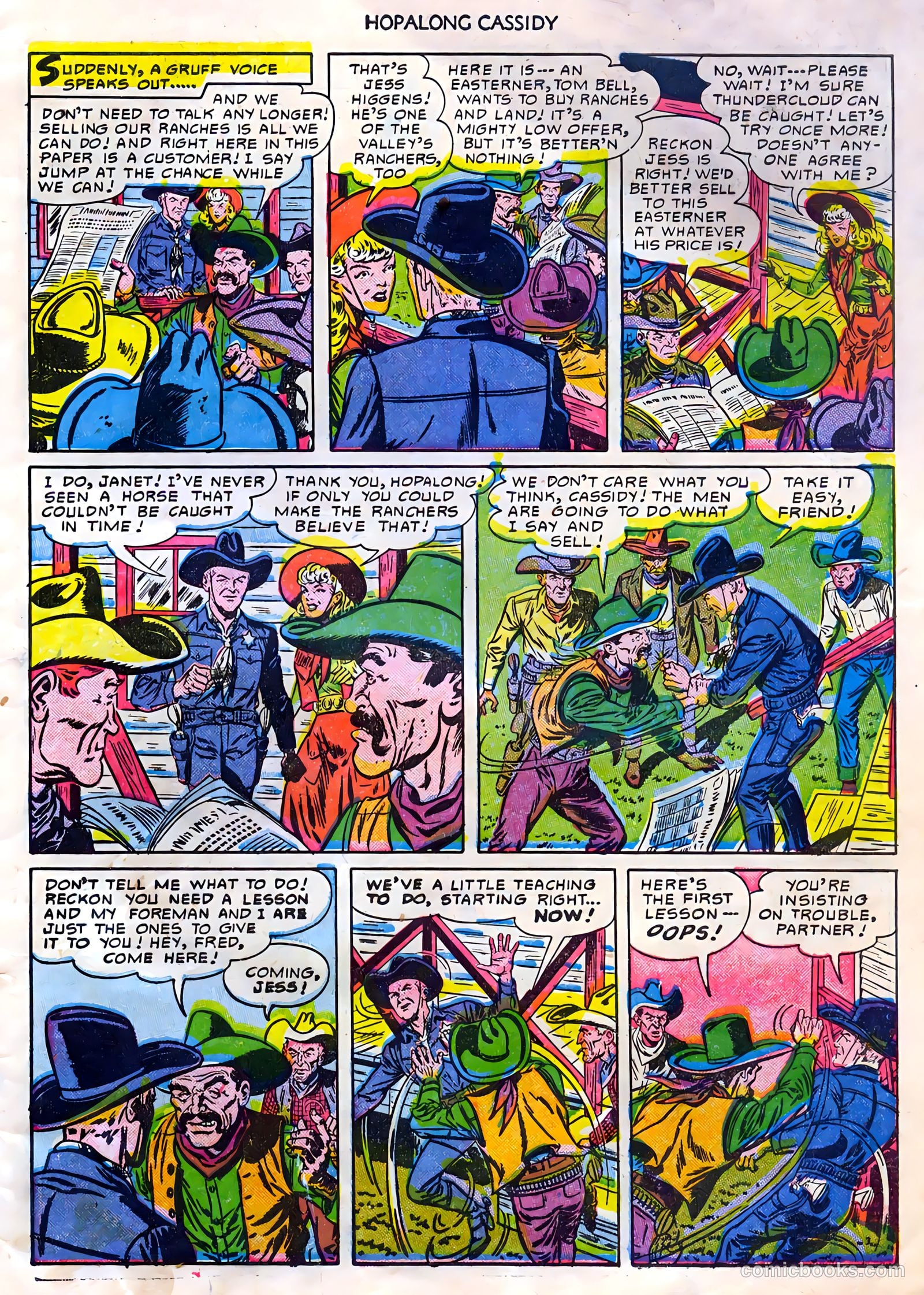 Hopalong Cassidy #48 (1950) — page 5