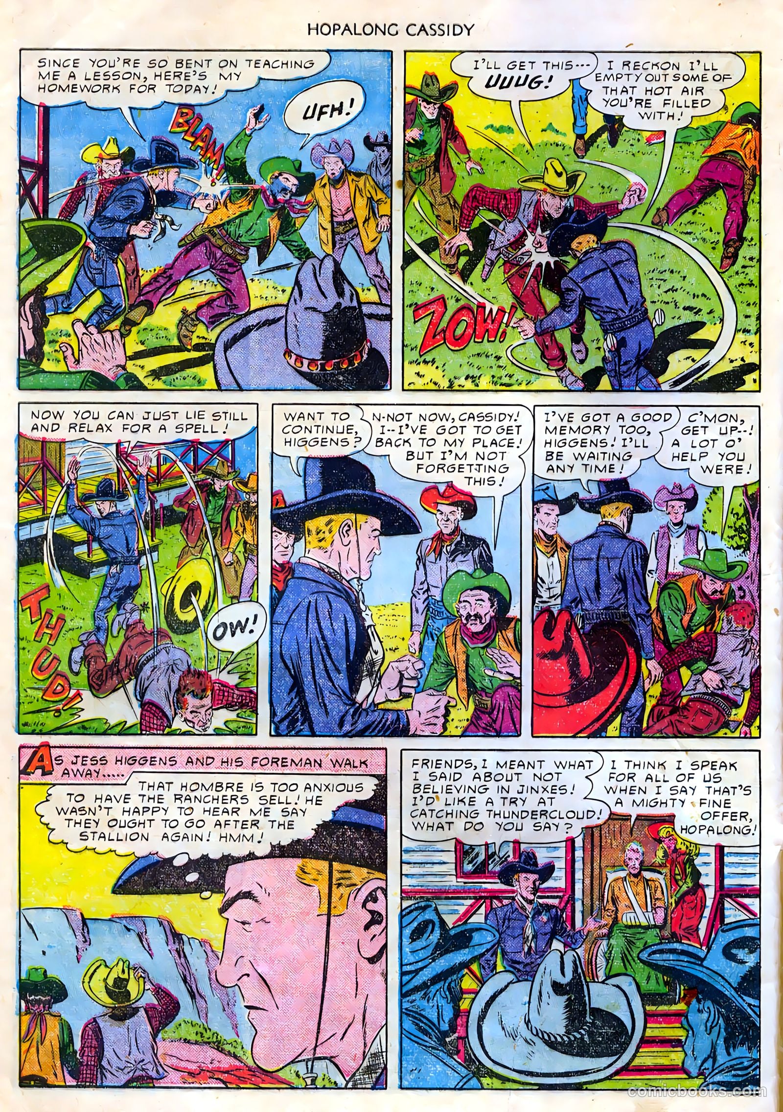 Hopalong Cassidy #48 (1950) — page 6