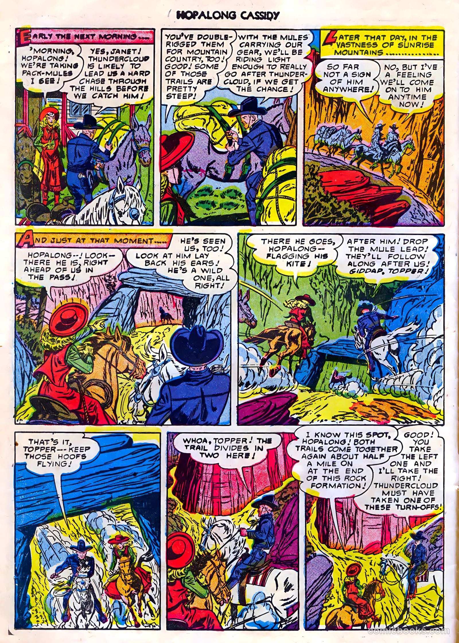 Hopalong Cassidy #48 (1950) — page 8