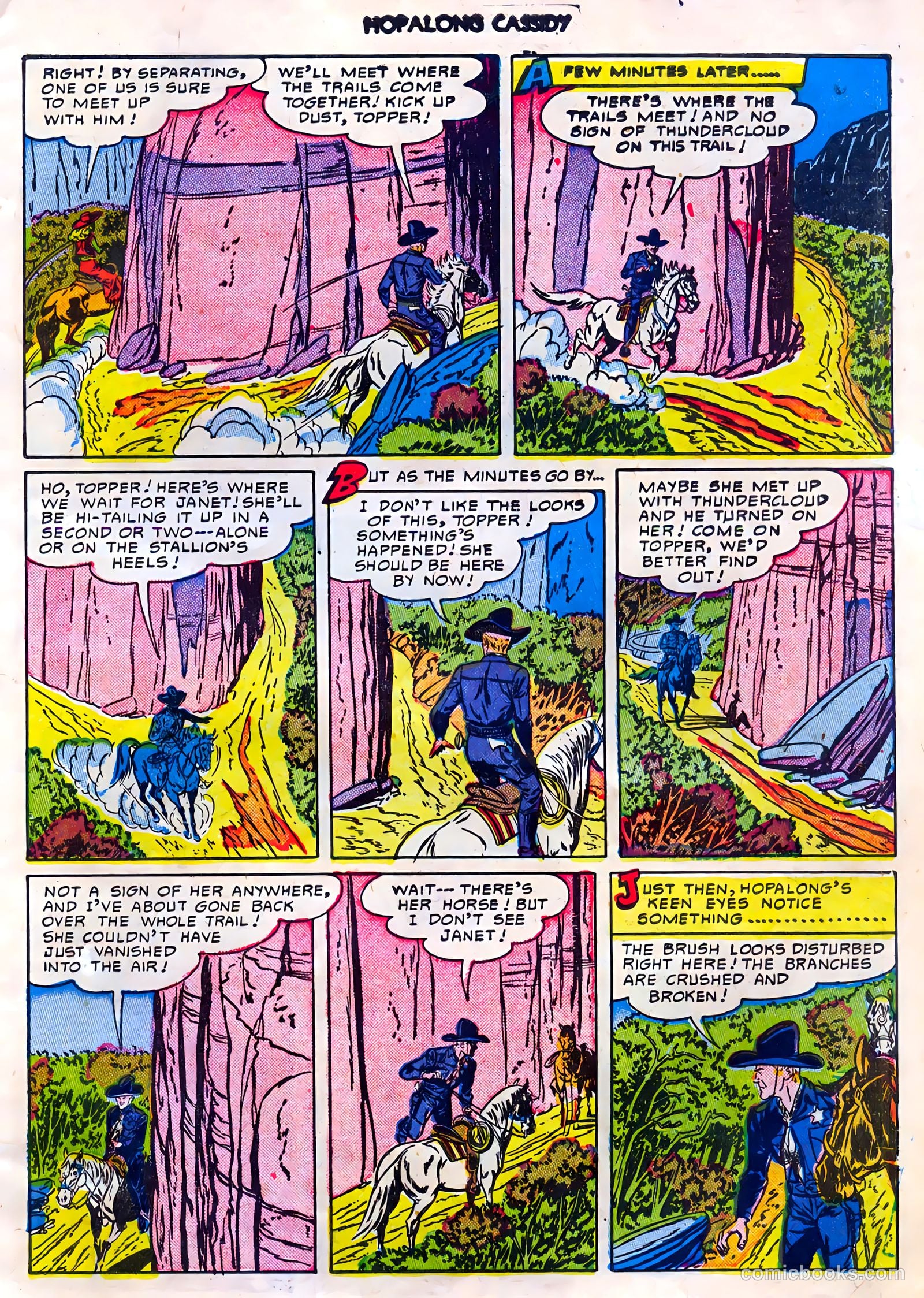 Hopalong Cassidy #48 (1950) — page 9