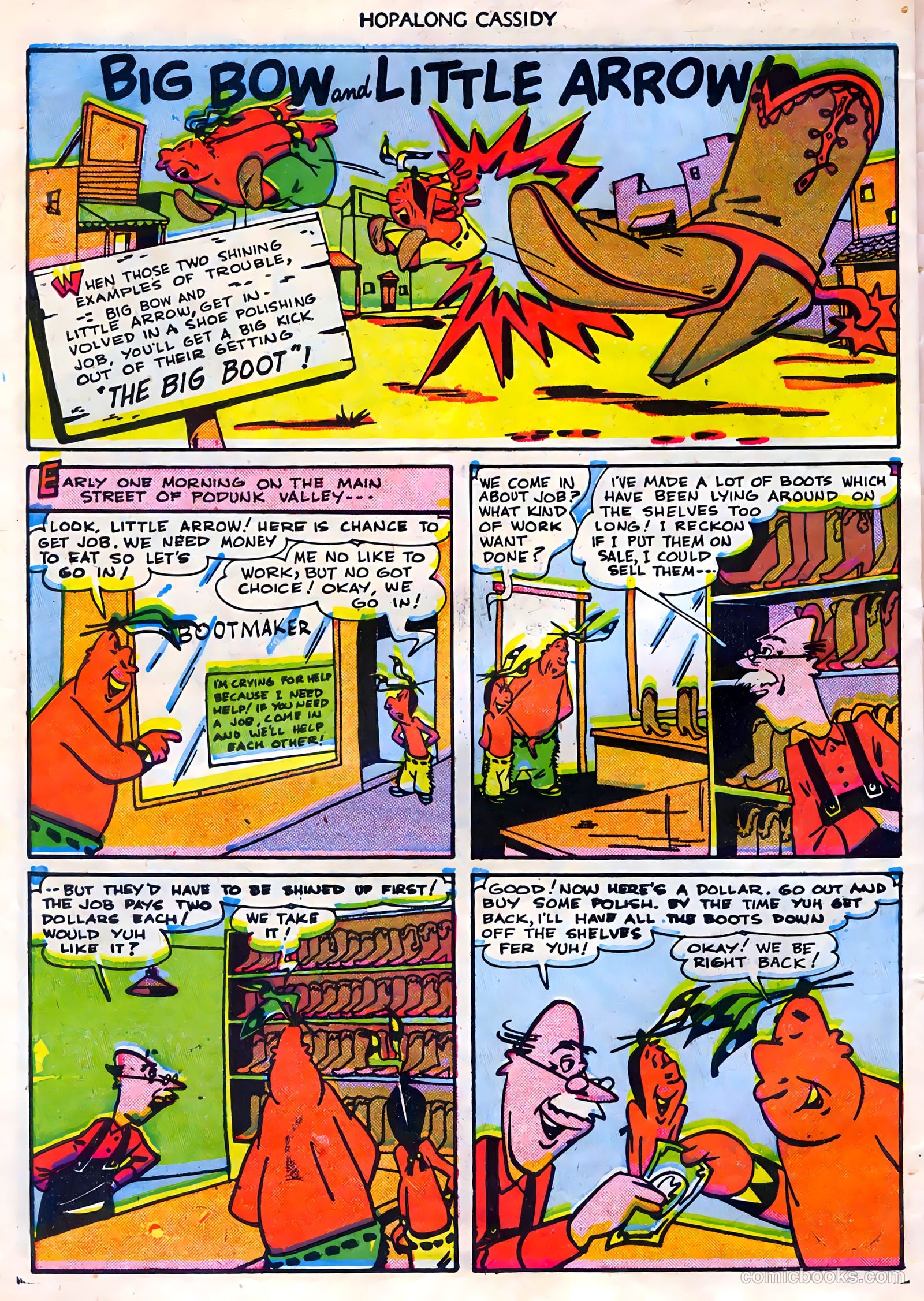 Hopalong Cassidy #48 (1950) — page 28