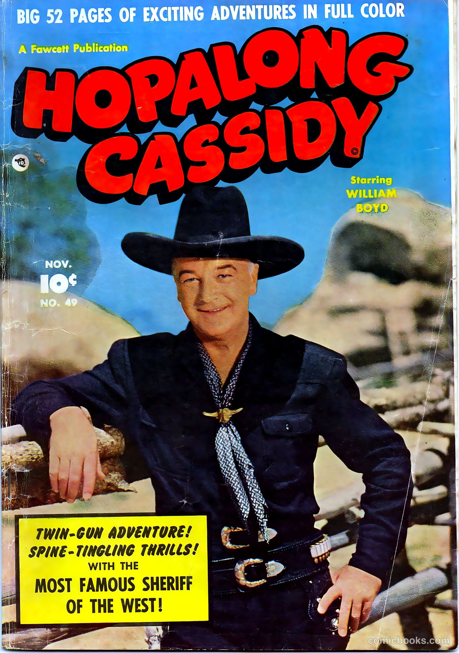 Hopalong Cassidy #49 cover