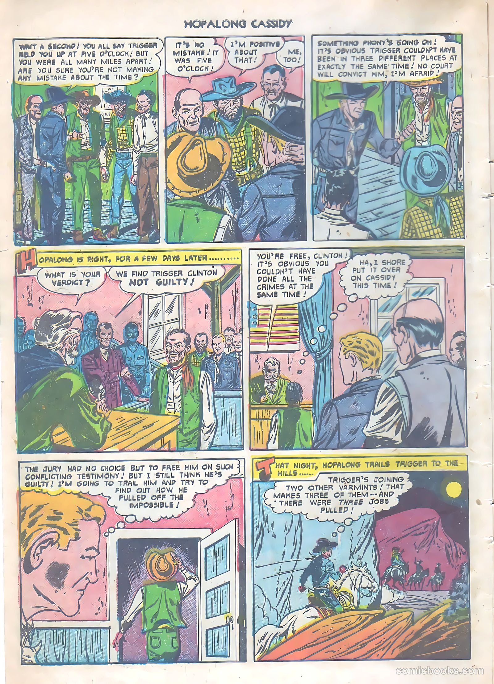 Hopalong Cassidy #53 (1951) — page 6
