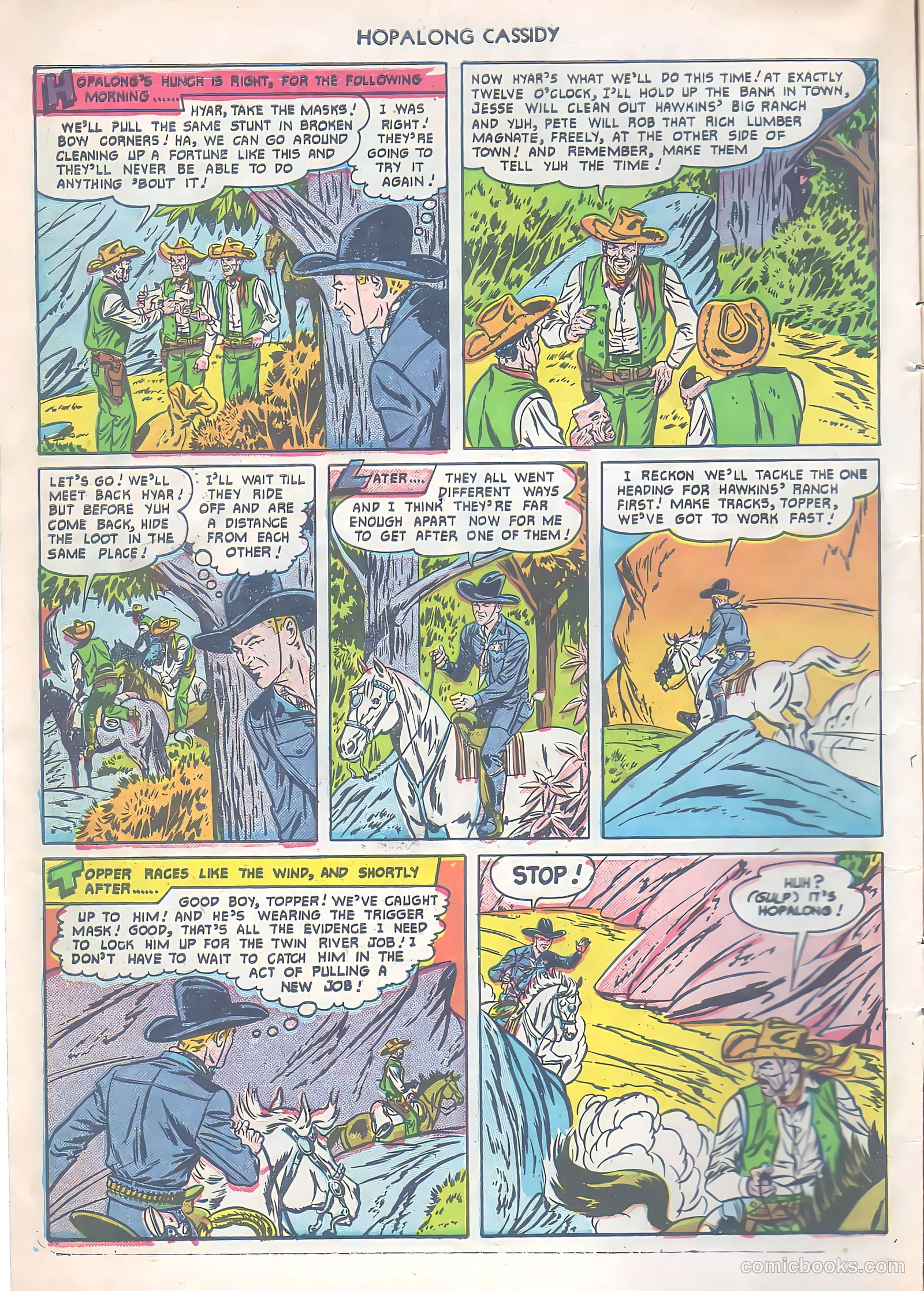 Hopalong Cassidy #53 (1951) — page 8