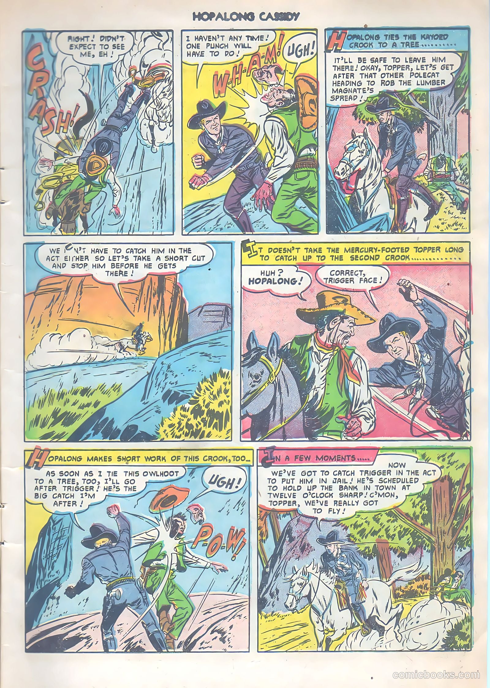Hopalong Cassidy #53 (1951) — page 9