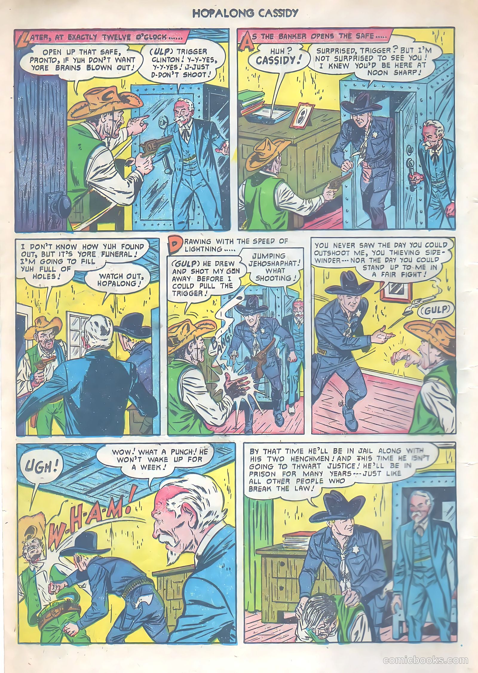 Hopalong Cassidy #53 (1951) — page 10