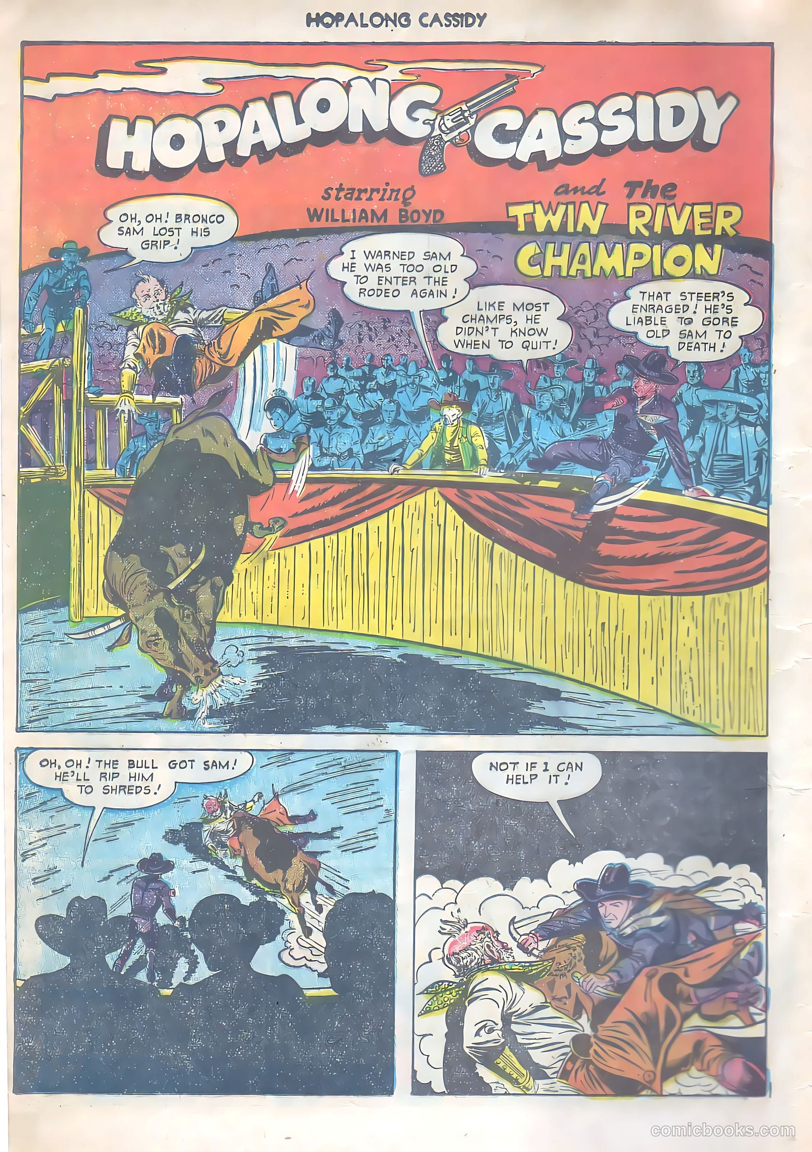 Hopalong Cassidy #53 (1951) — page 14