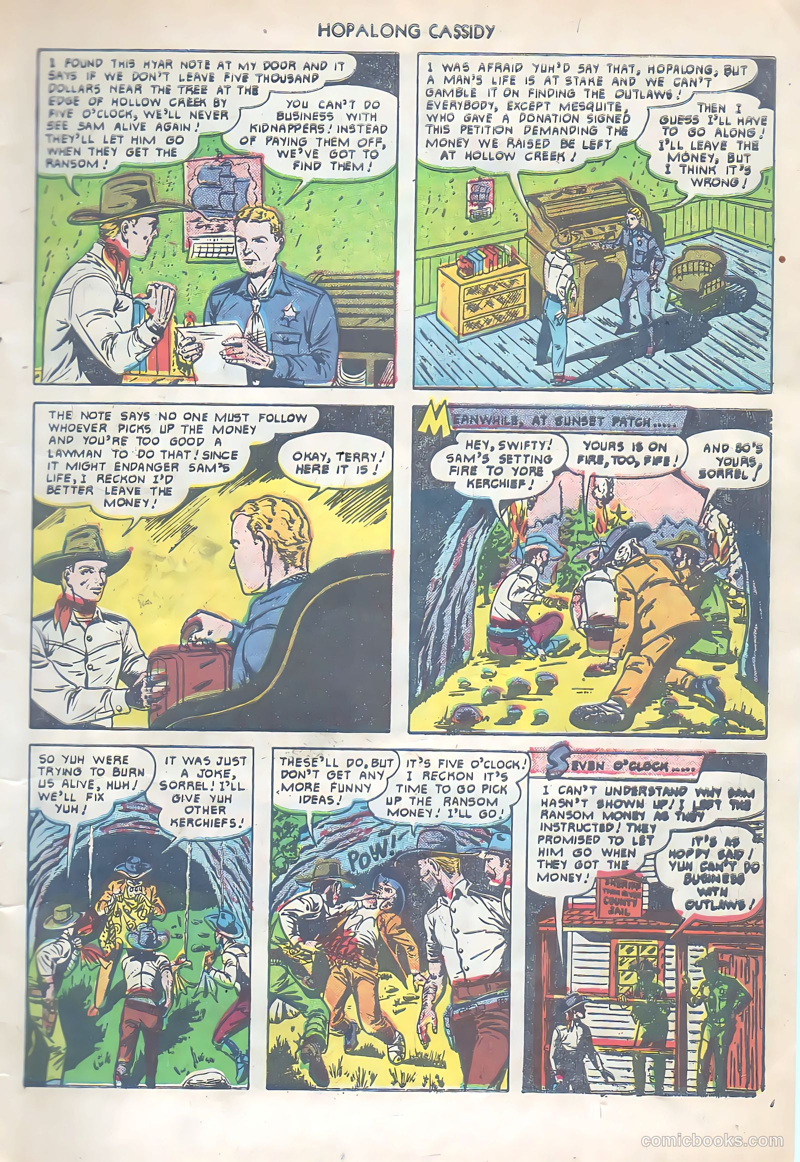 Hopalong Cassidy #53 (1951) — page 17