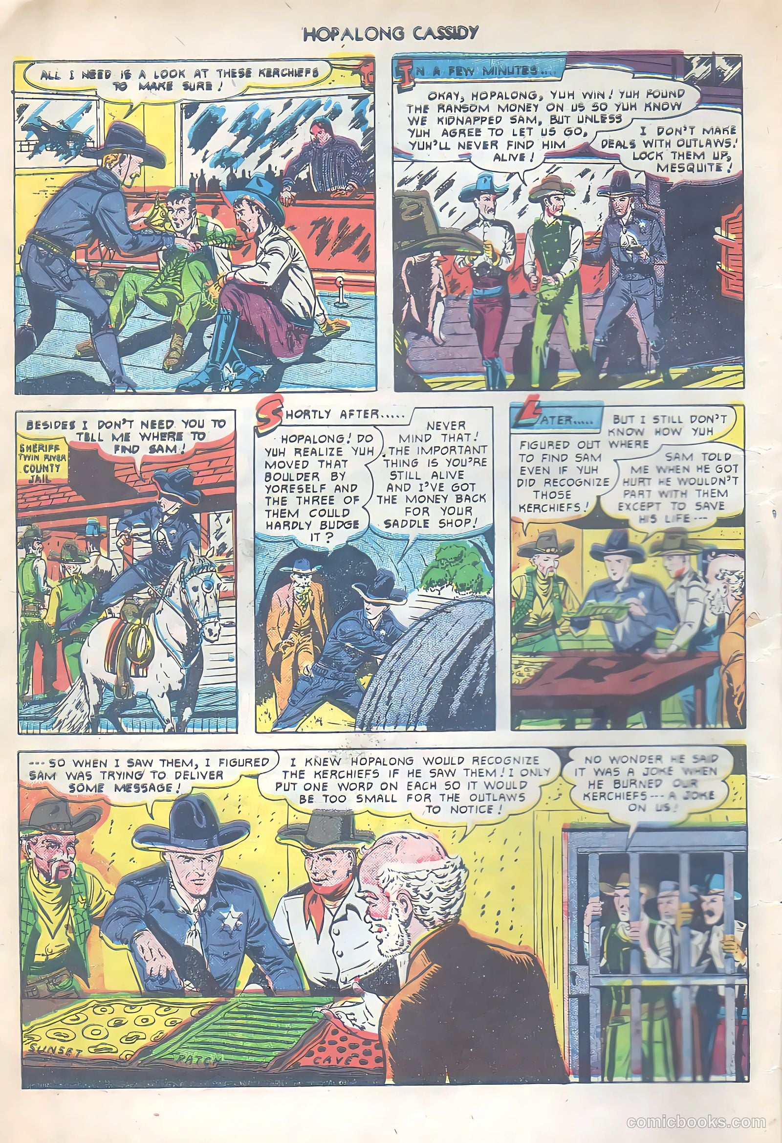 Hopalong Cassidy #53 (1951) — page 20