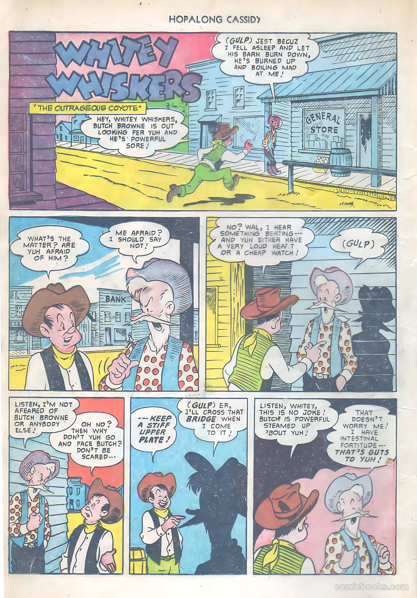 Hopalong Cassidy #53 (1951) — page 22