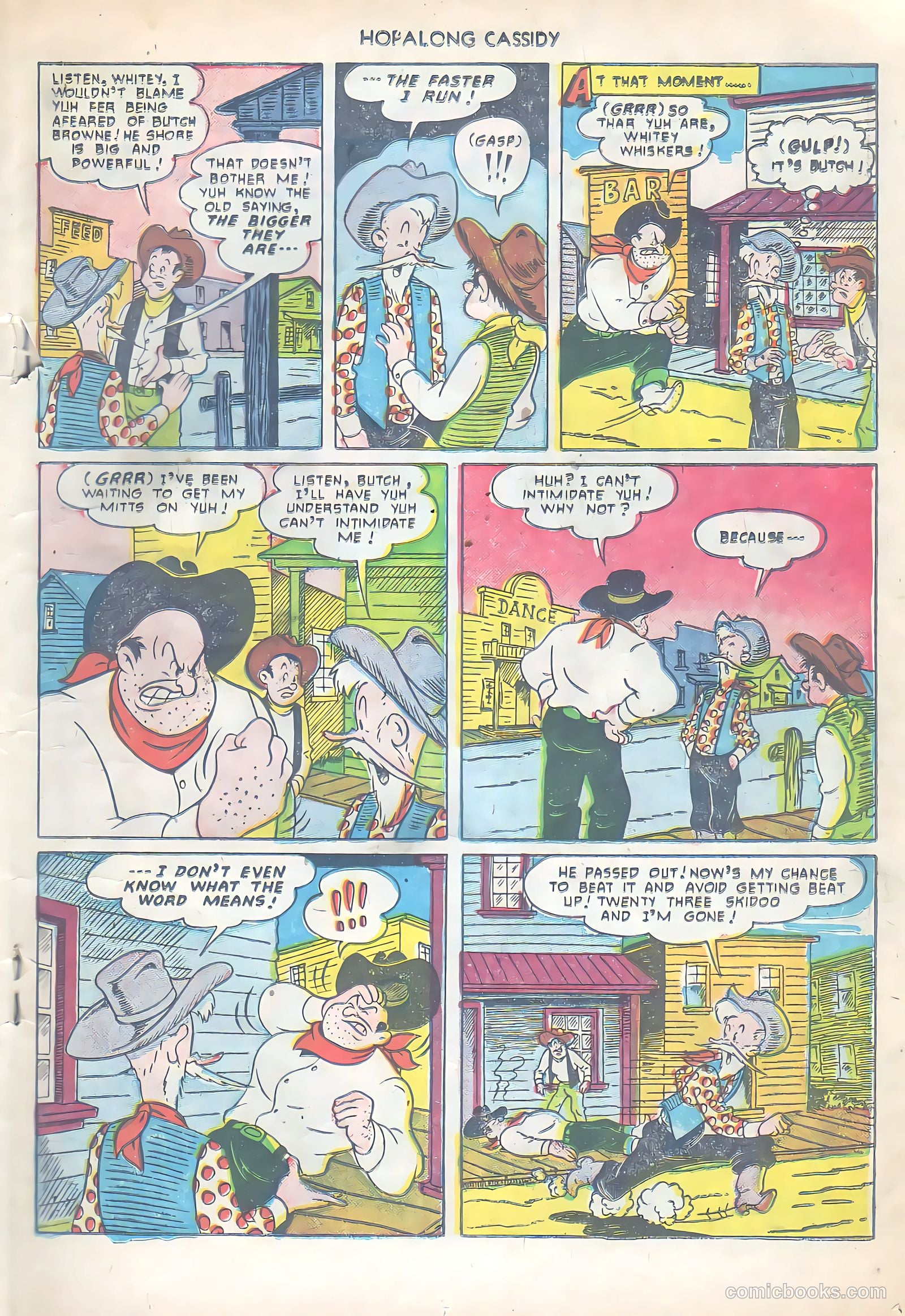 Hopalong Cassidy #53 (1951) — page 25