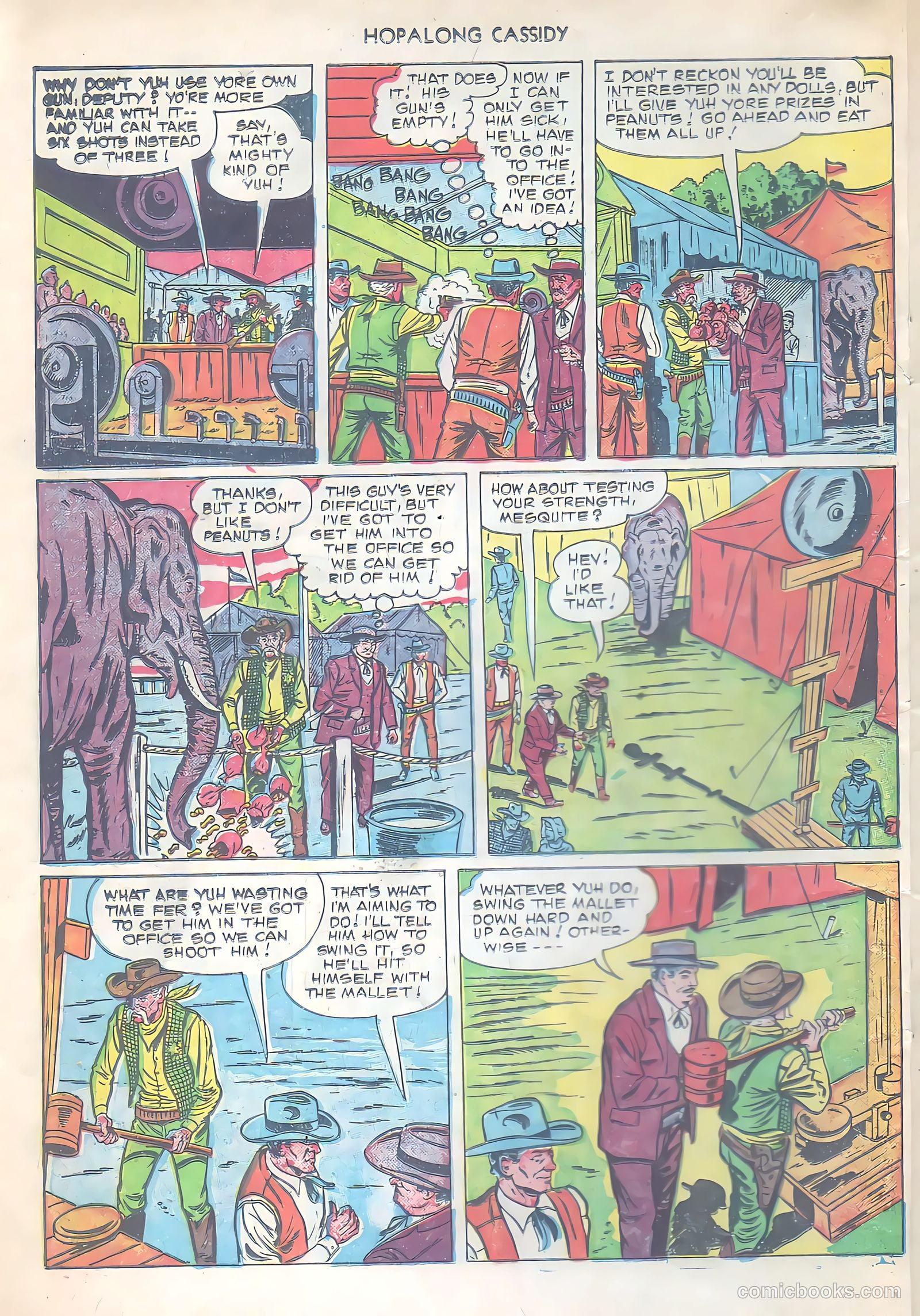 Hopalong Cassidy #53 (1951) — page 28