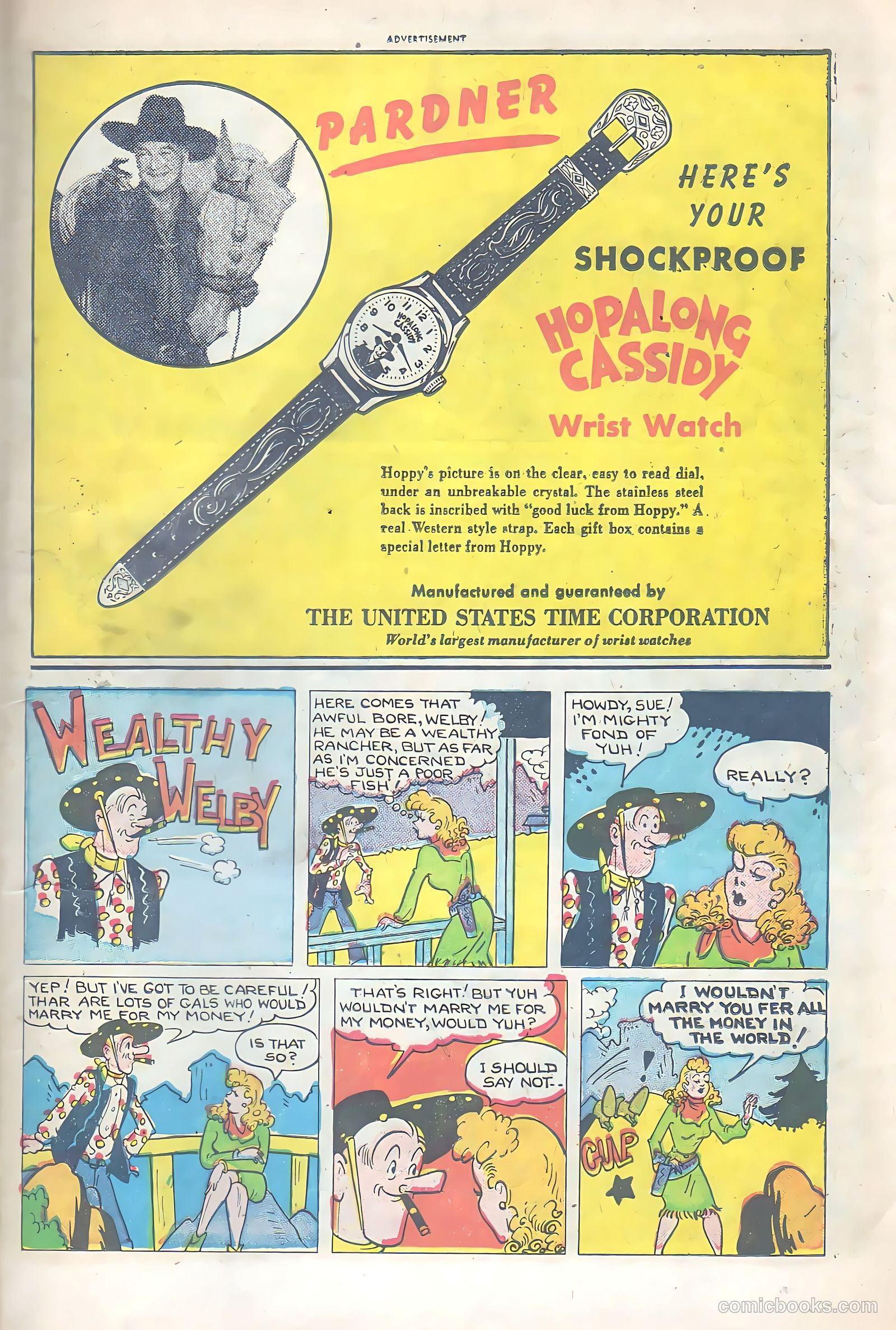 Hopalong Cassidy #53 (1951) — page 33