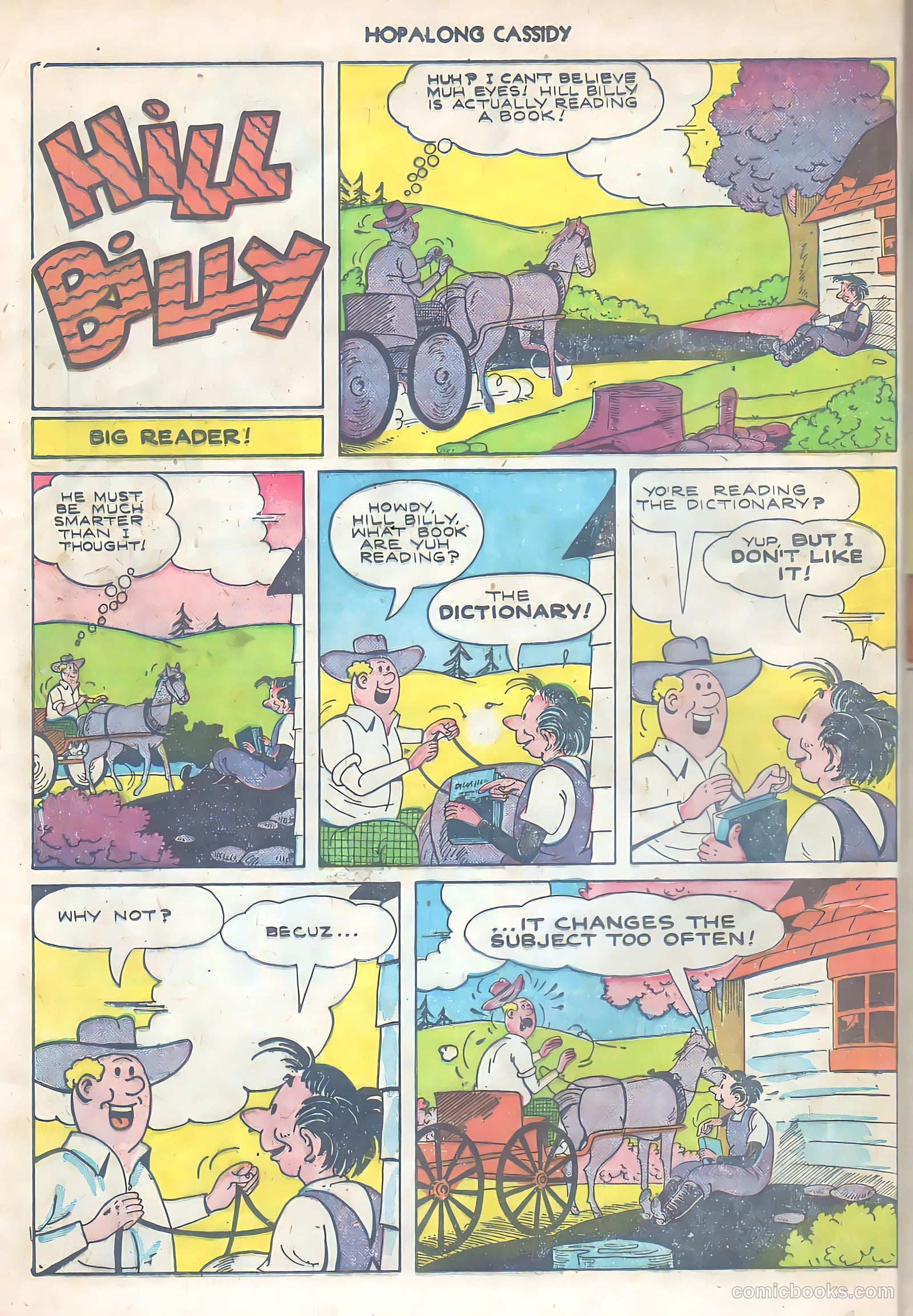Hopalong Cassidy #53 (1951) — page 34