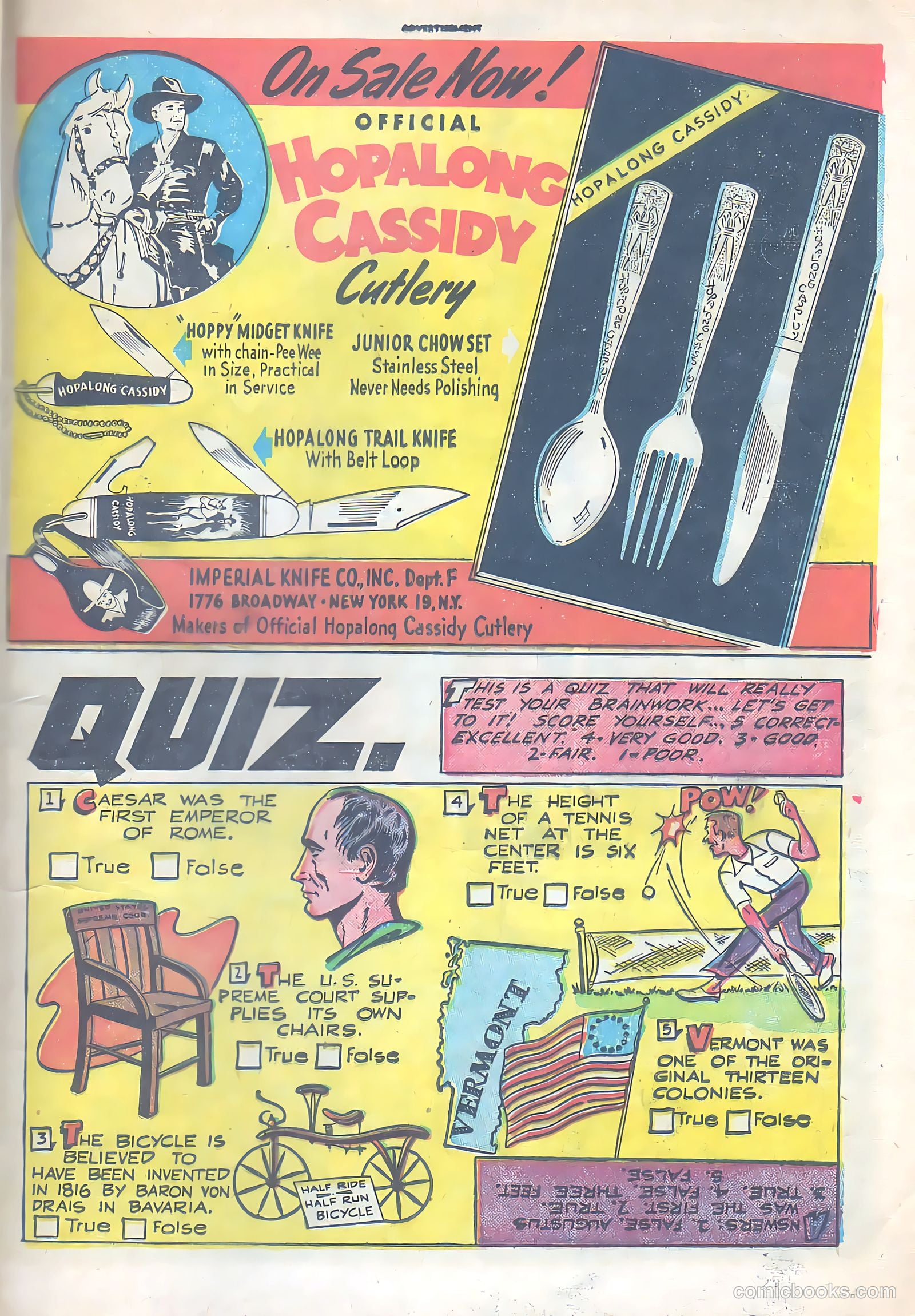Hopalong Cassidy #53 (1951) — page 35