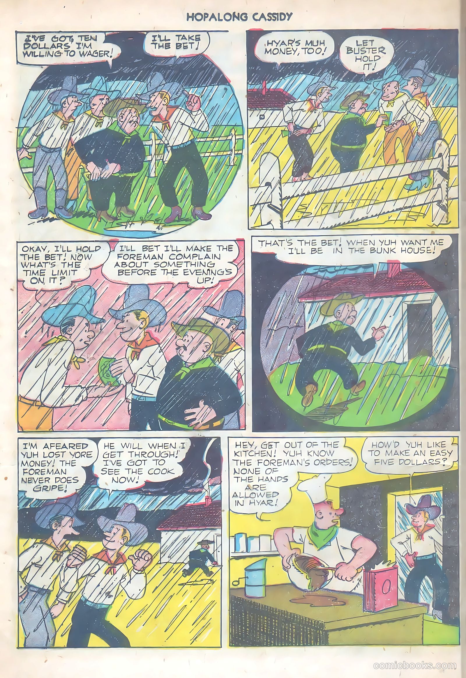 Hopalong Cassidy #53 (1951) — page 38