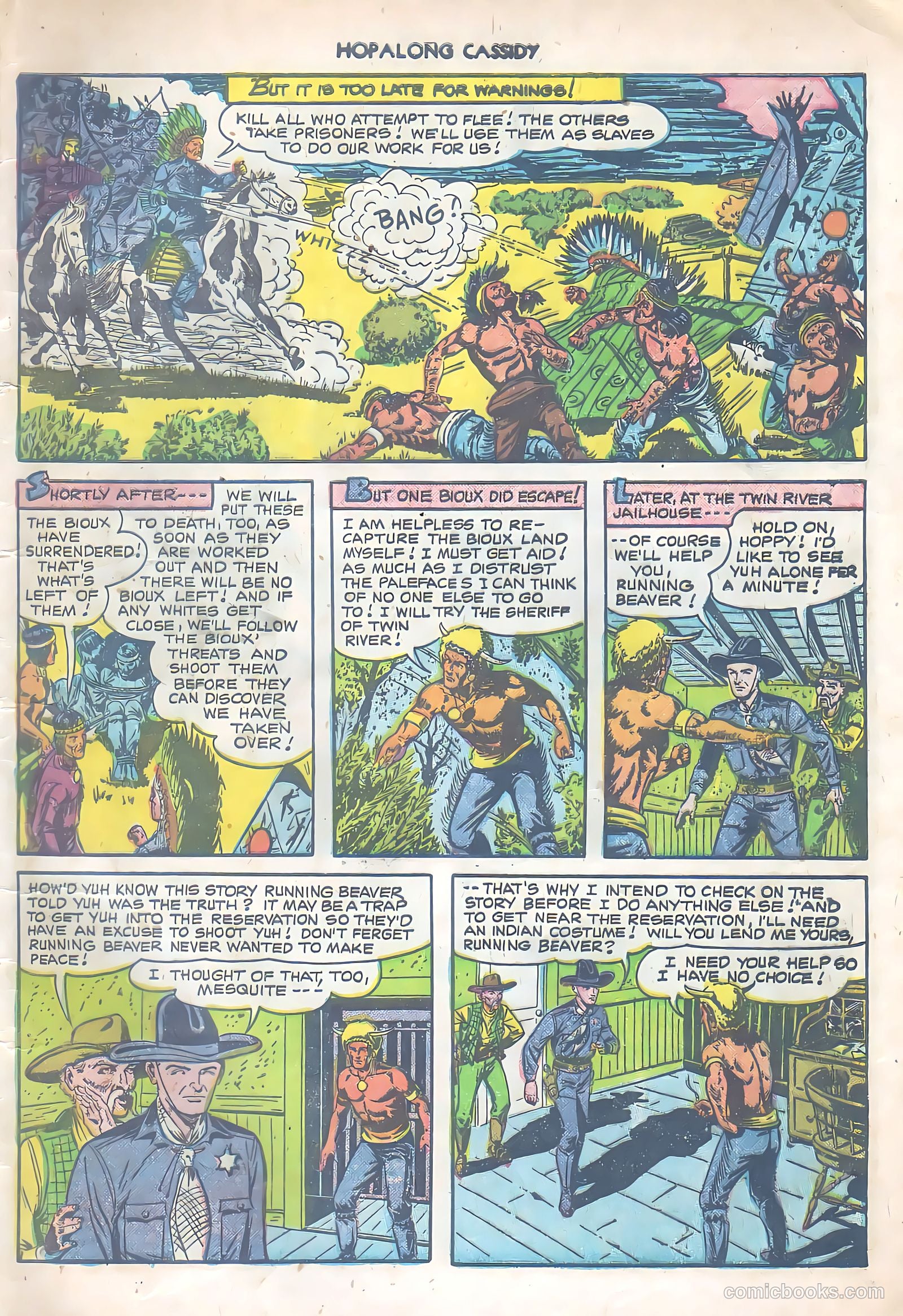 Hopalong Cassidy #53 (1951) — page 43