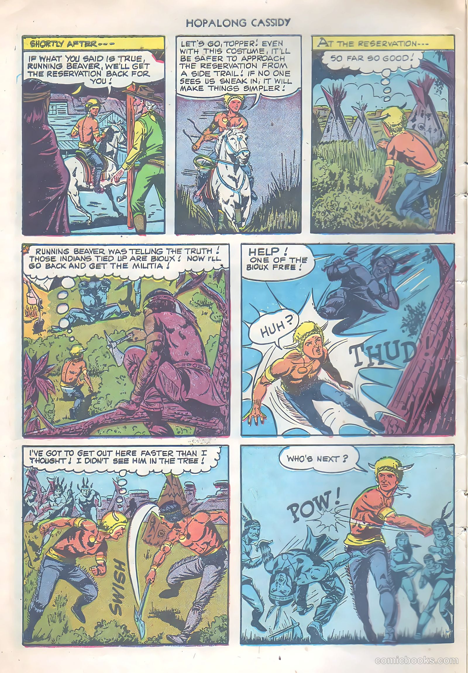 Hopalong Cassidy #53 (1951) — page 44