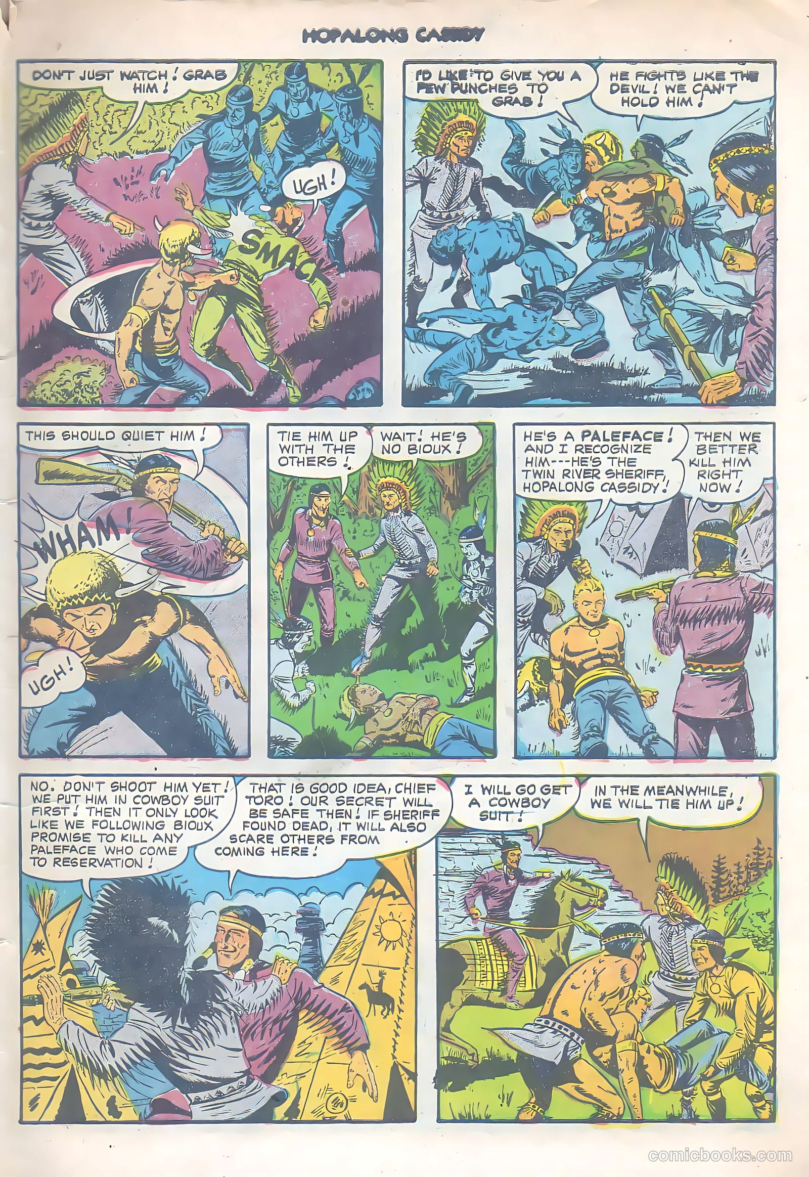 Hopalong Cassidy #53 (1951) — page 45