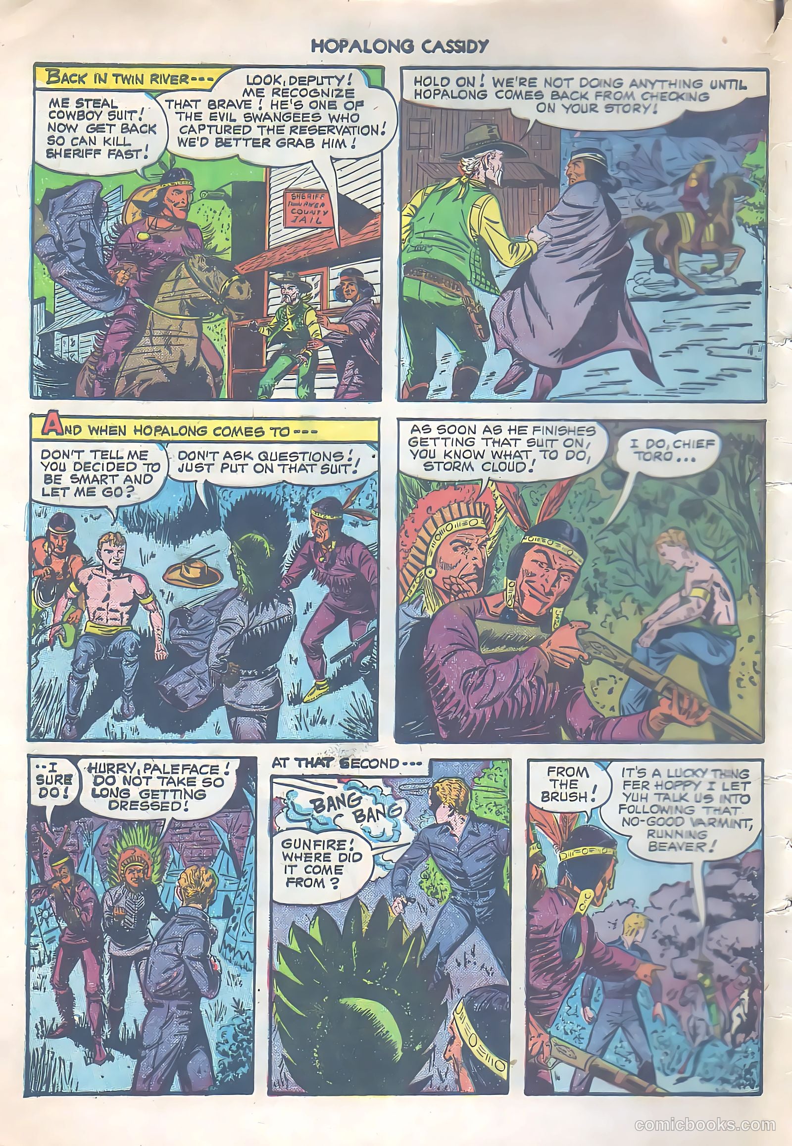 Hopalong Cassidy #53 (1951) — page 46