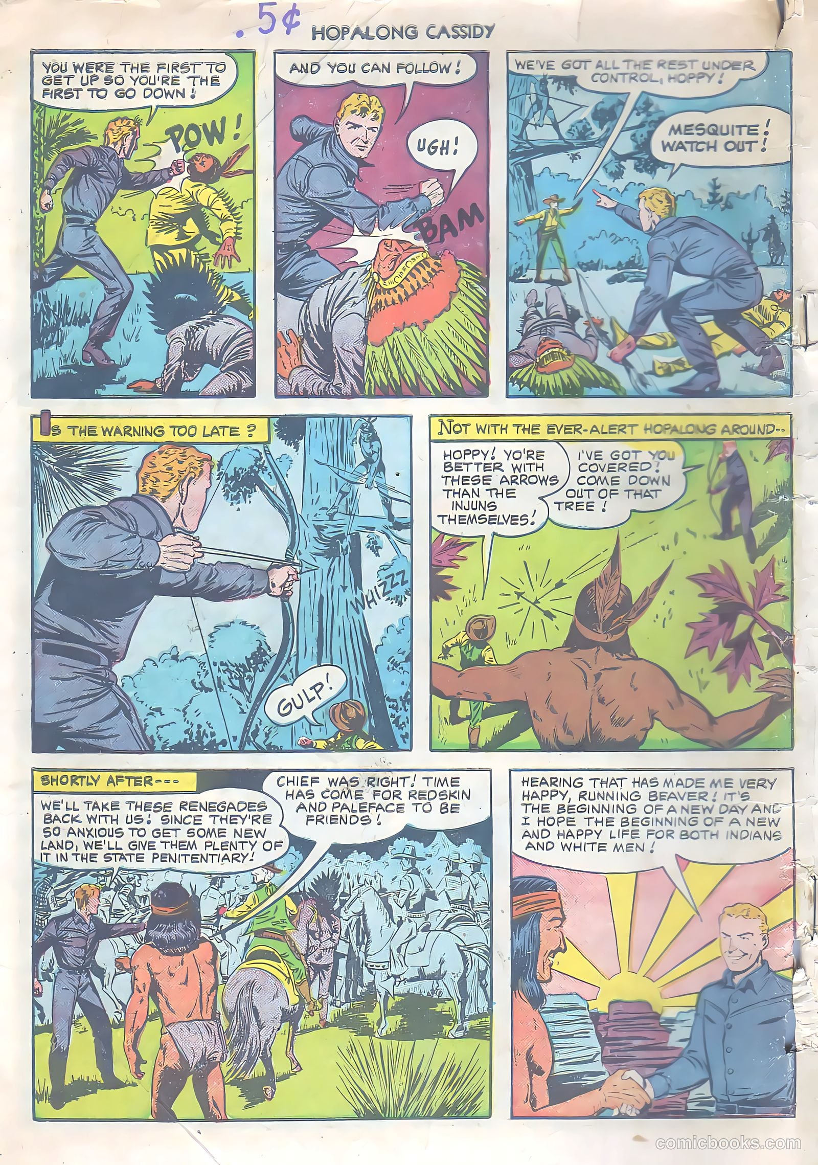 Hopalong Cassidy #53 (1951) — page 48