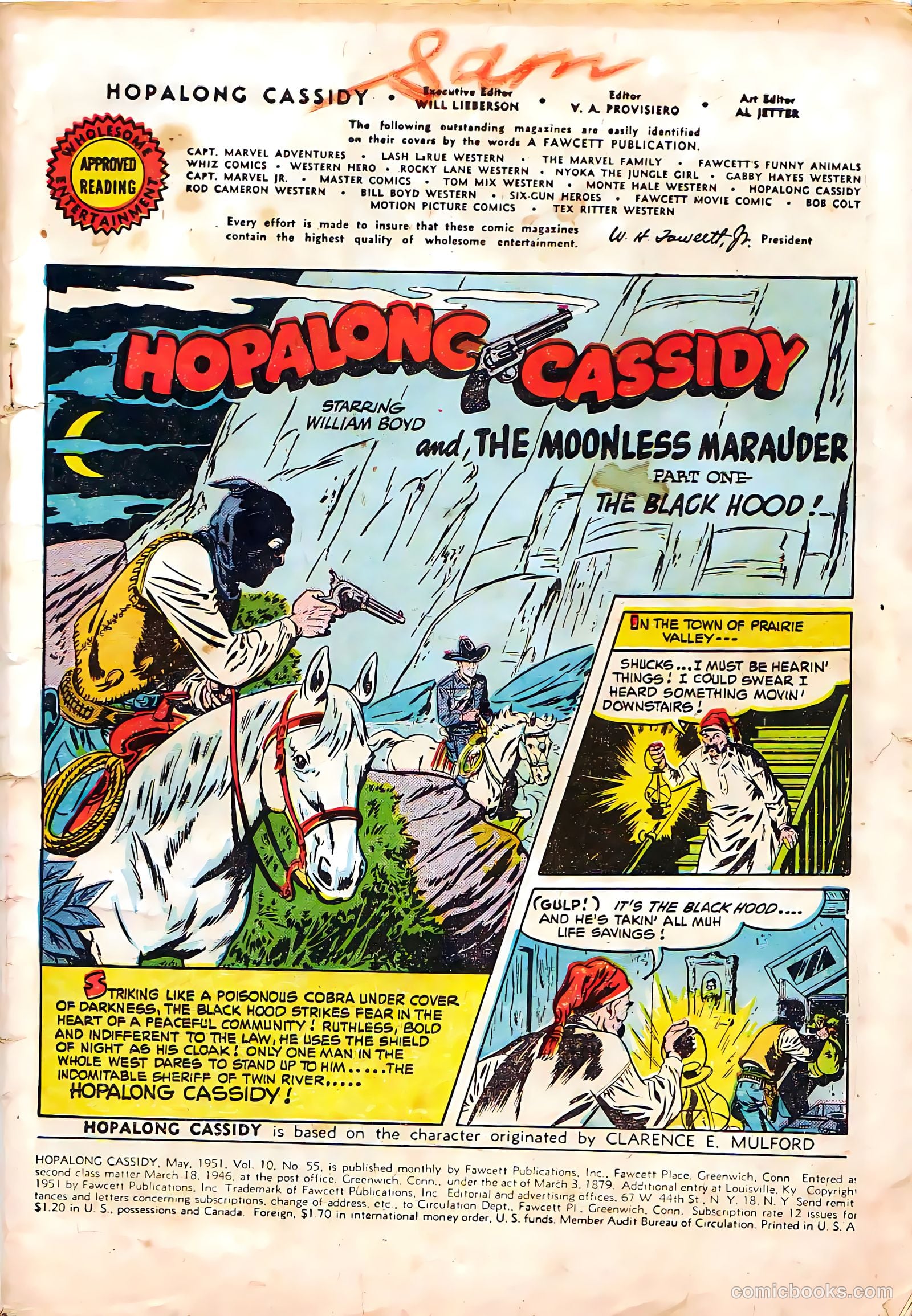 Hopalong Cassidy #55 (1951) — page 2