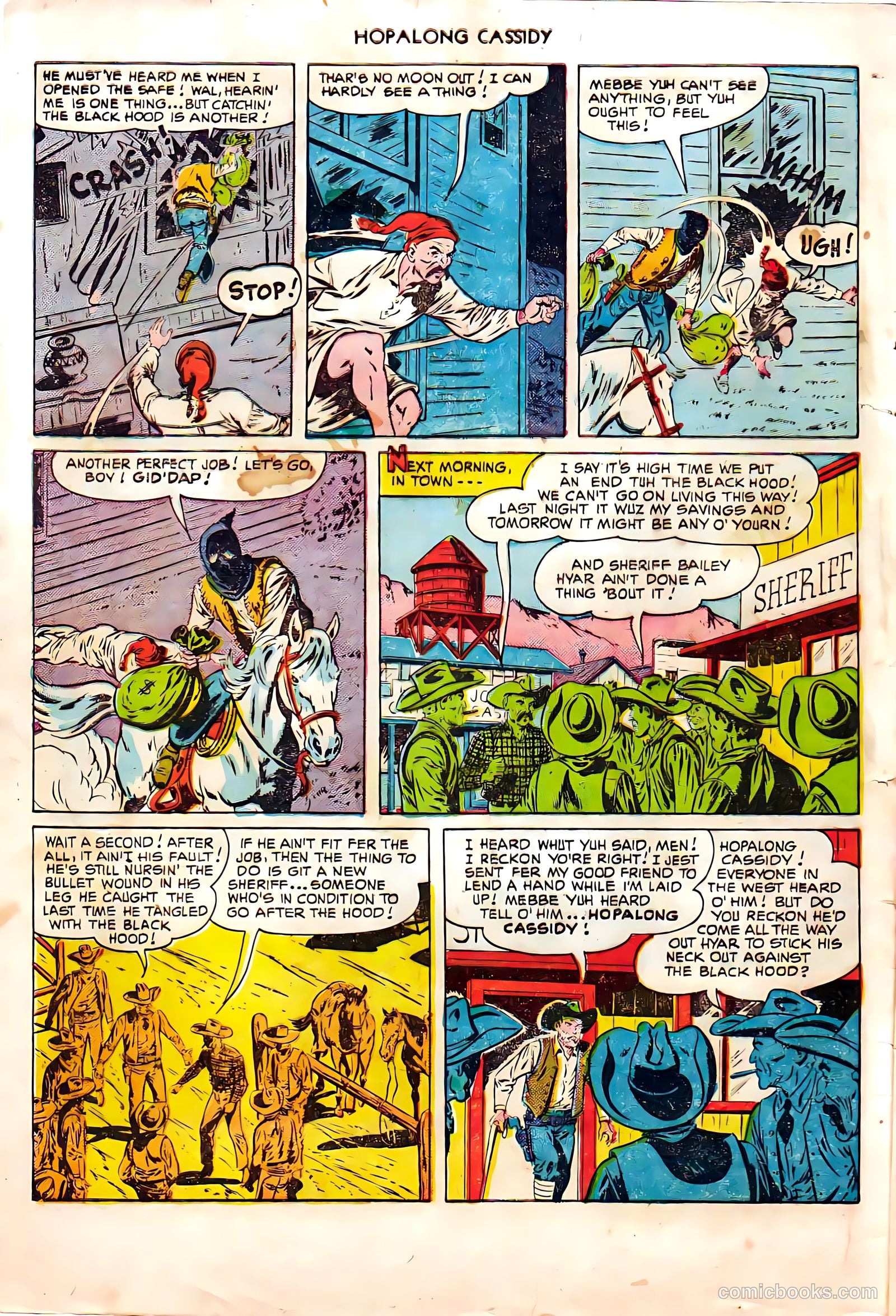 Hopalong Cassidy #55 (1951) — page 3