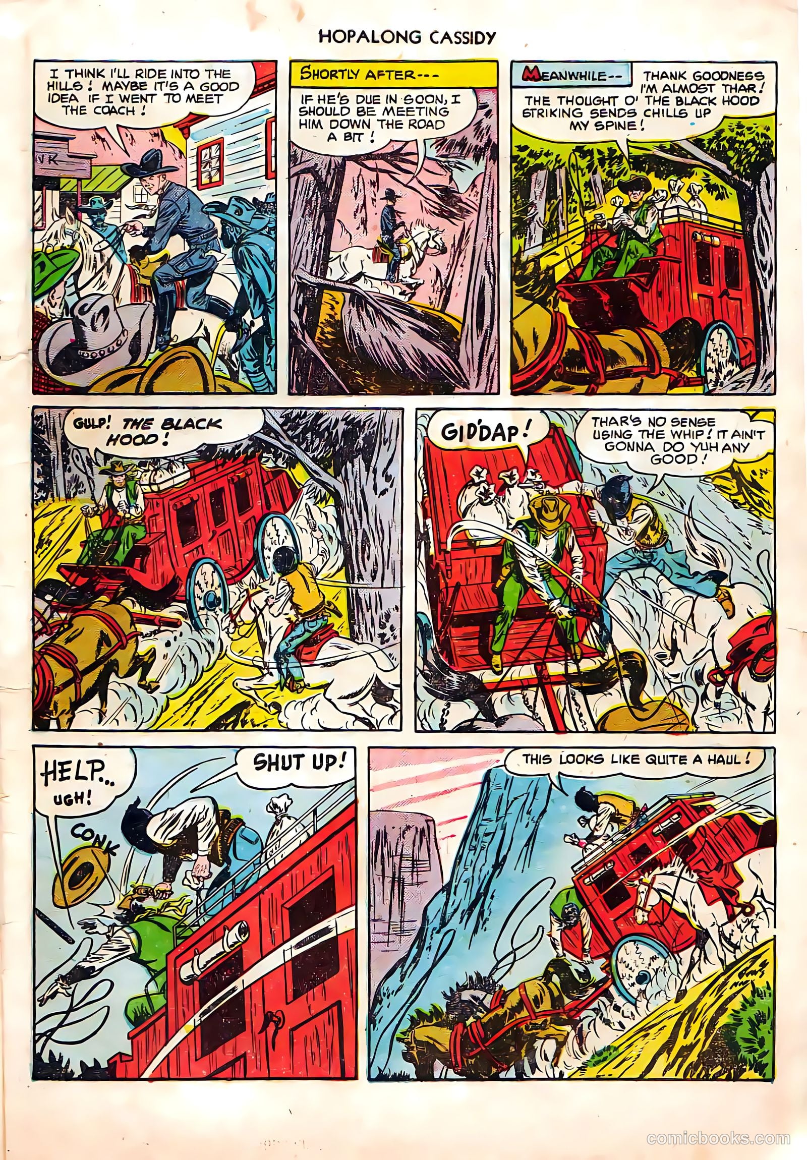 Hopalong Cassidy #55 (1951) — page 6