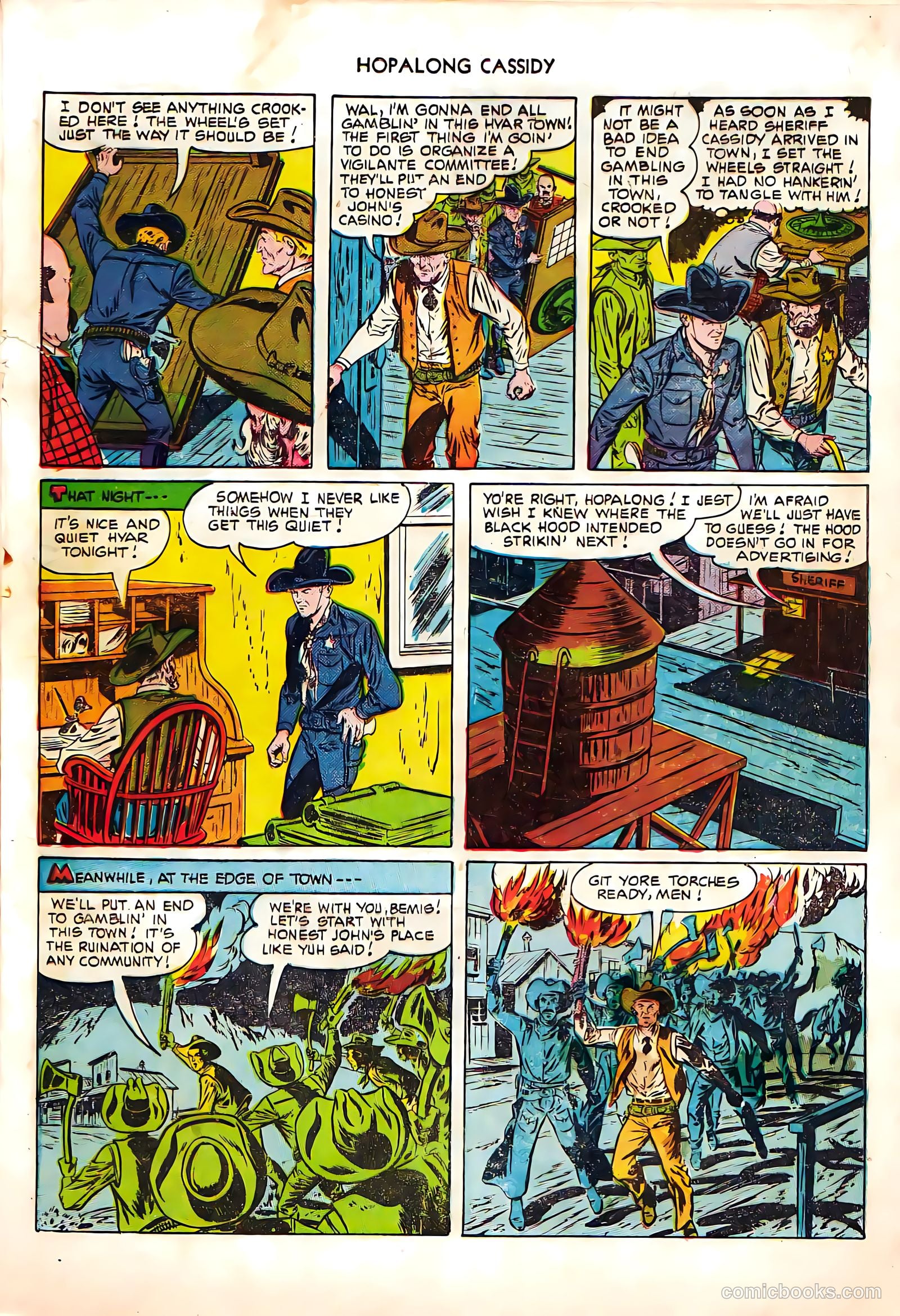 Hopalong Cassidy #55 (1951) — page 16