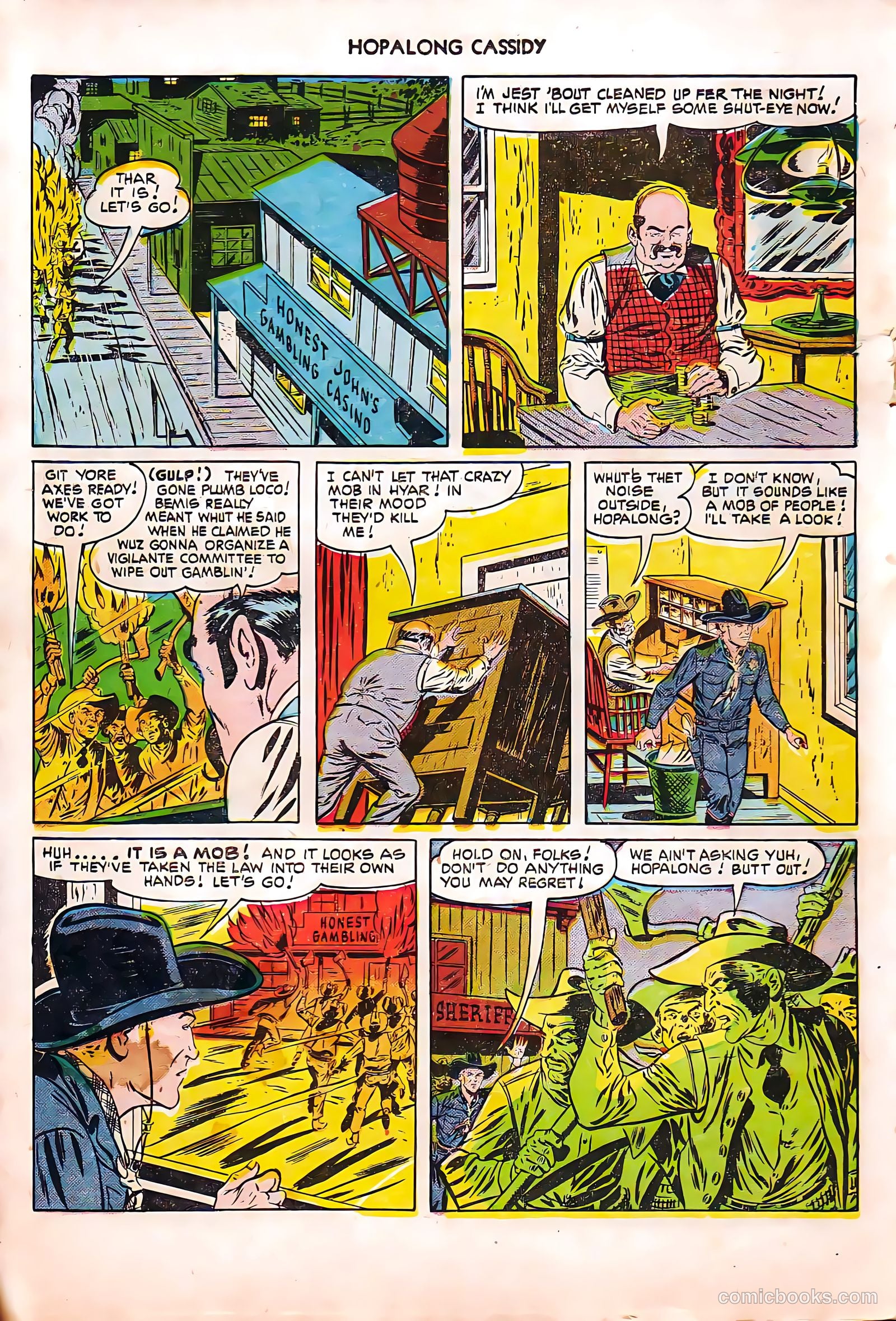 Hopalong Cassidy #55 (1951) — page 17