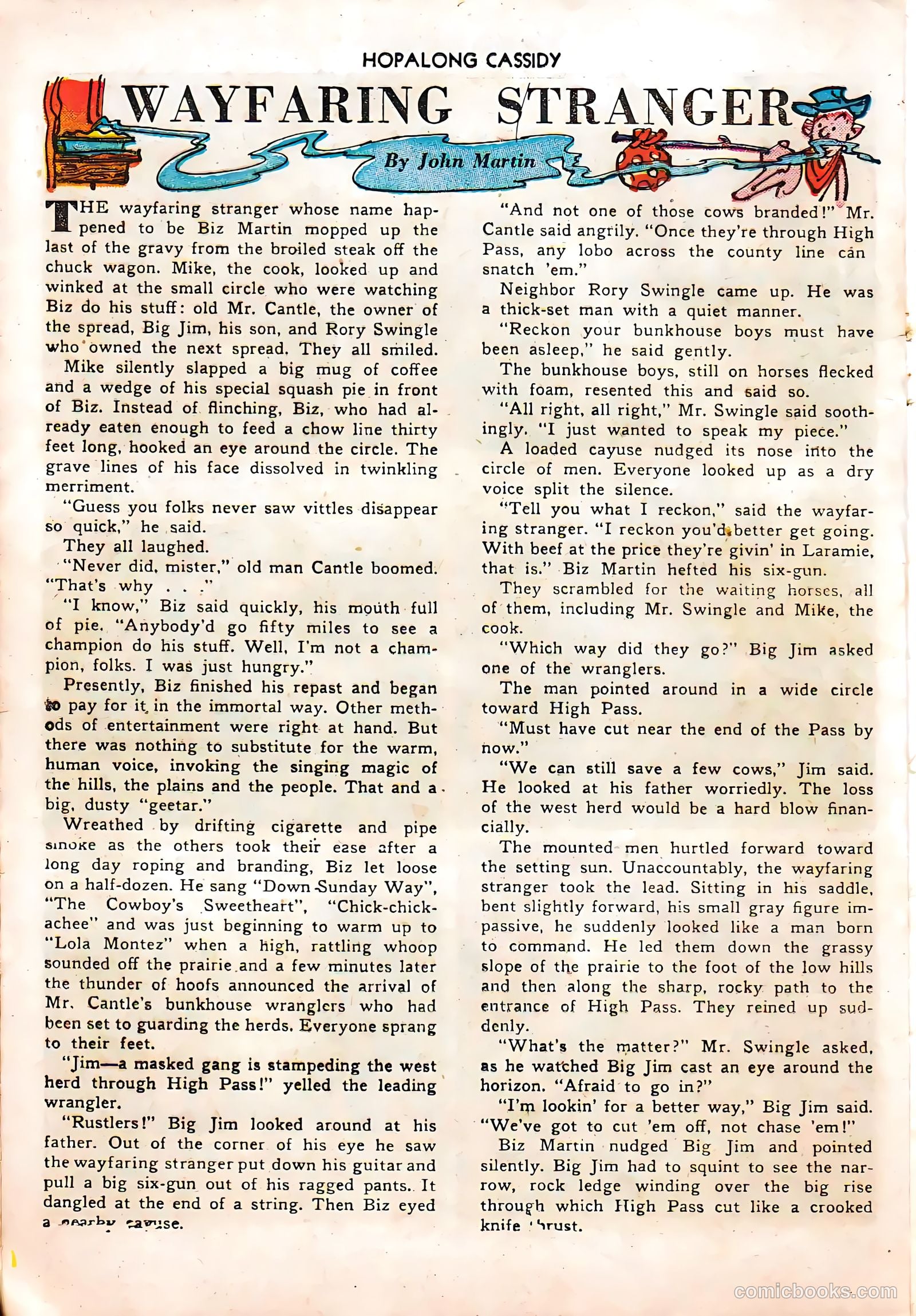 Hopalong Cassidy #55 (1951) — page 19