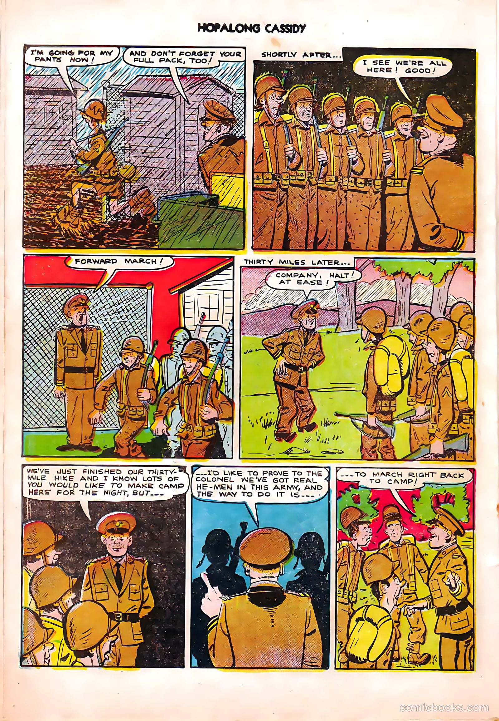 Hopalong Cassidy #55 (1951) — page 25