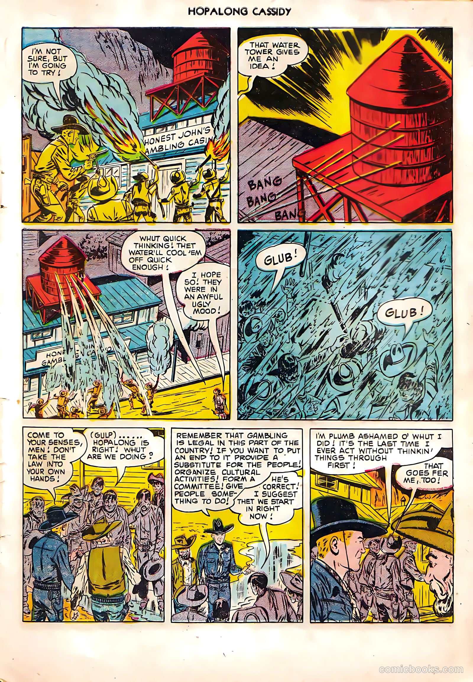 Hopalong Cassidy #55 (1951) — page 28