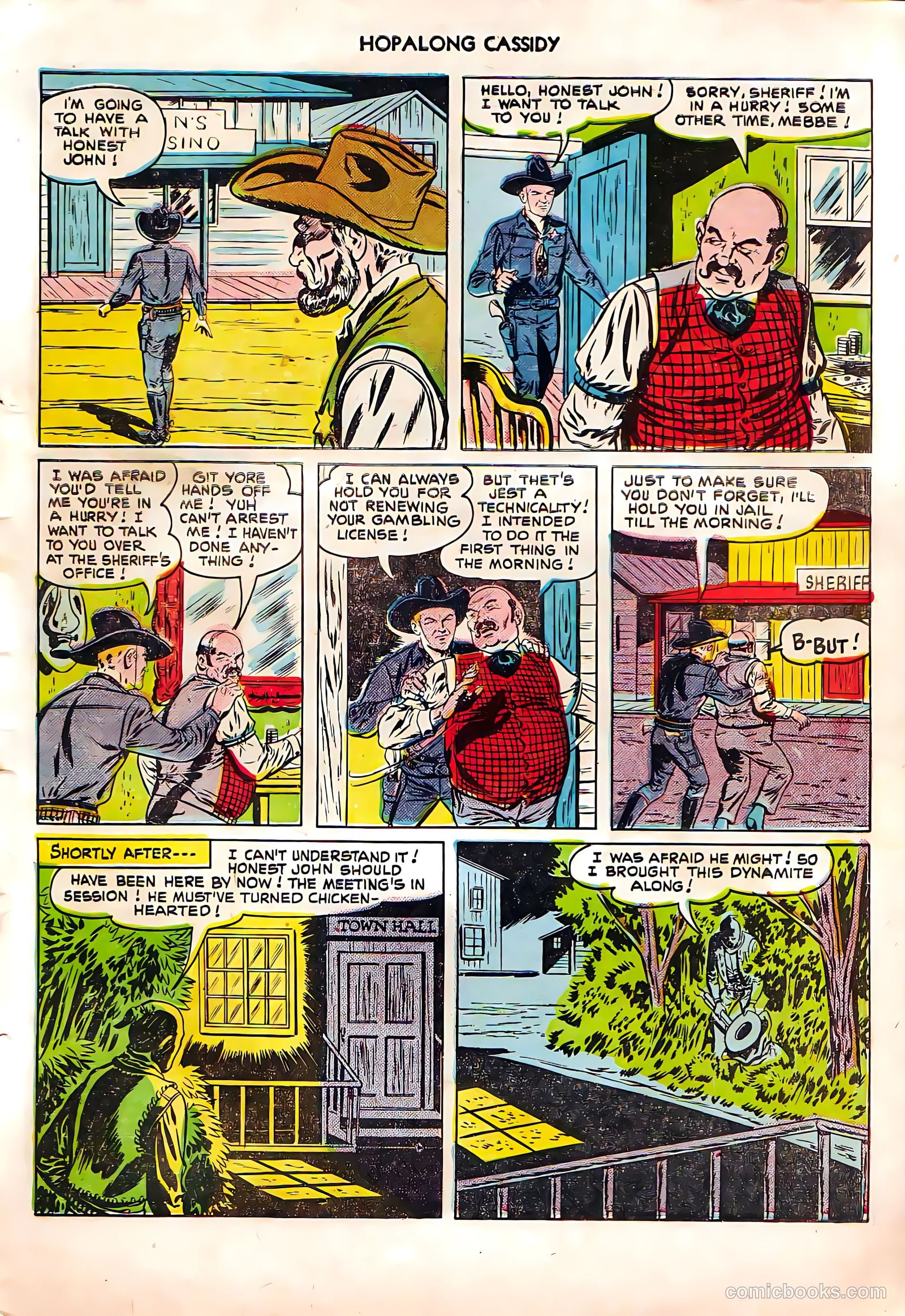 Hopalong Cassidy #55 (1951) — page 30
