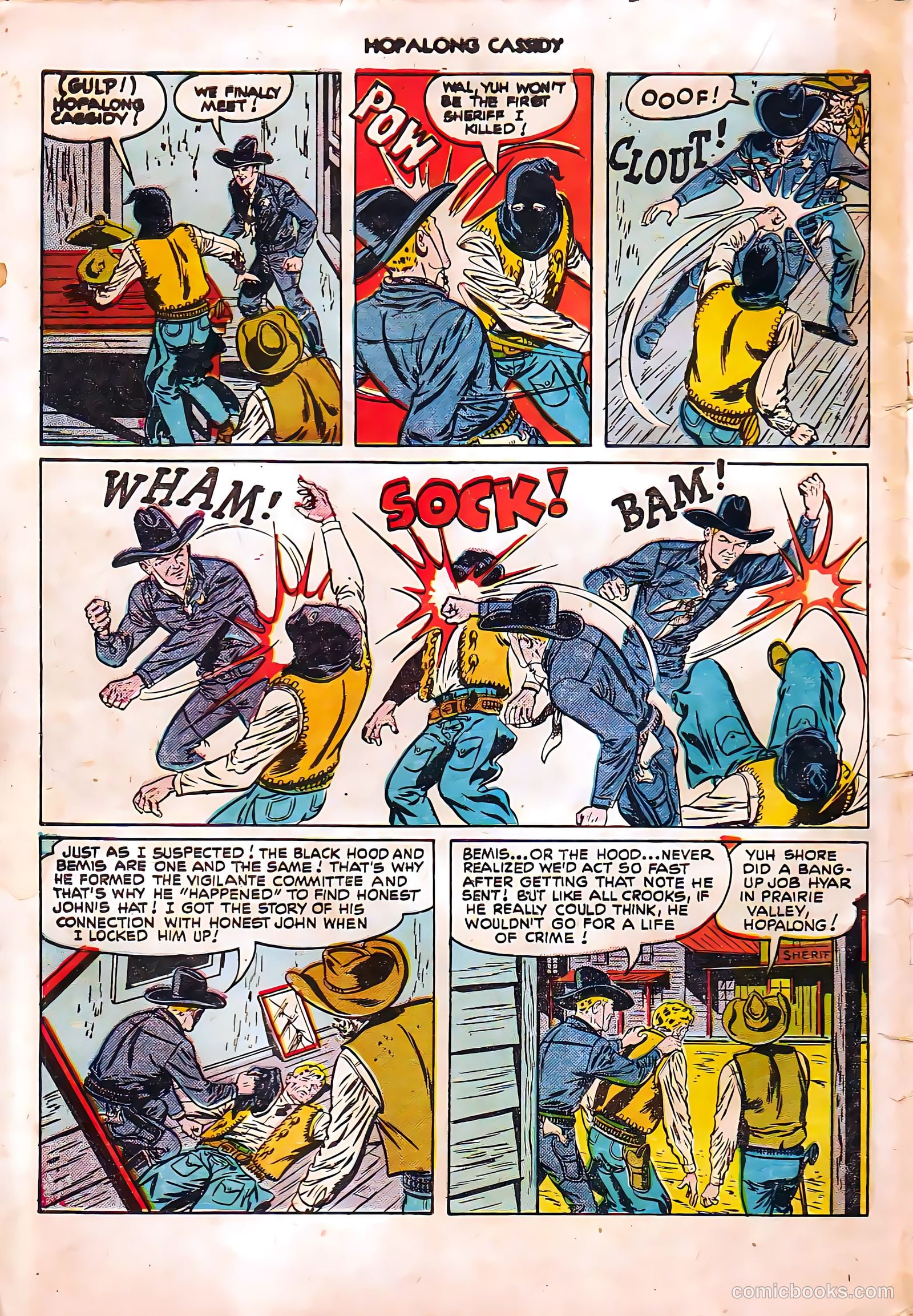 Hopalong Cassidy #55 (1951) — page 33