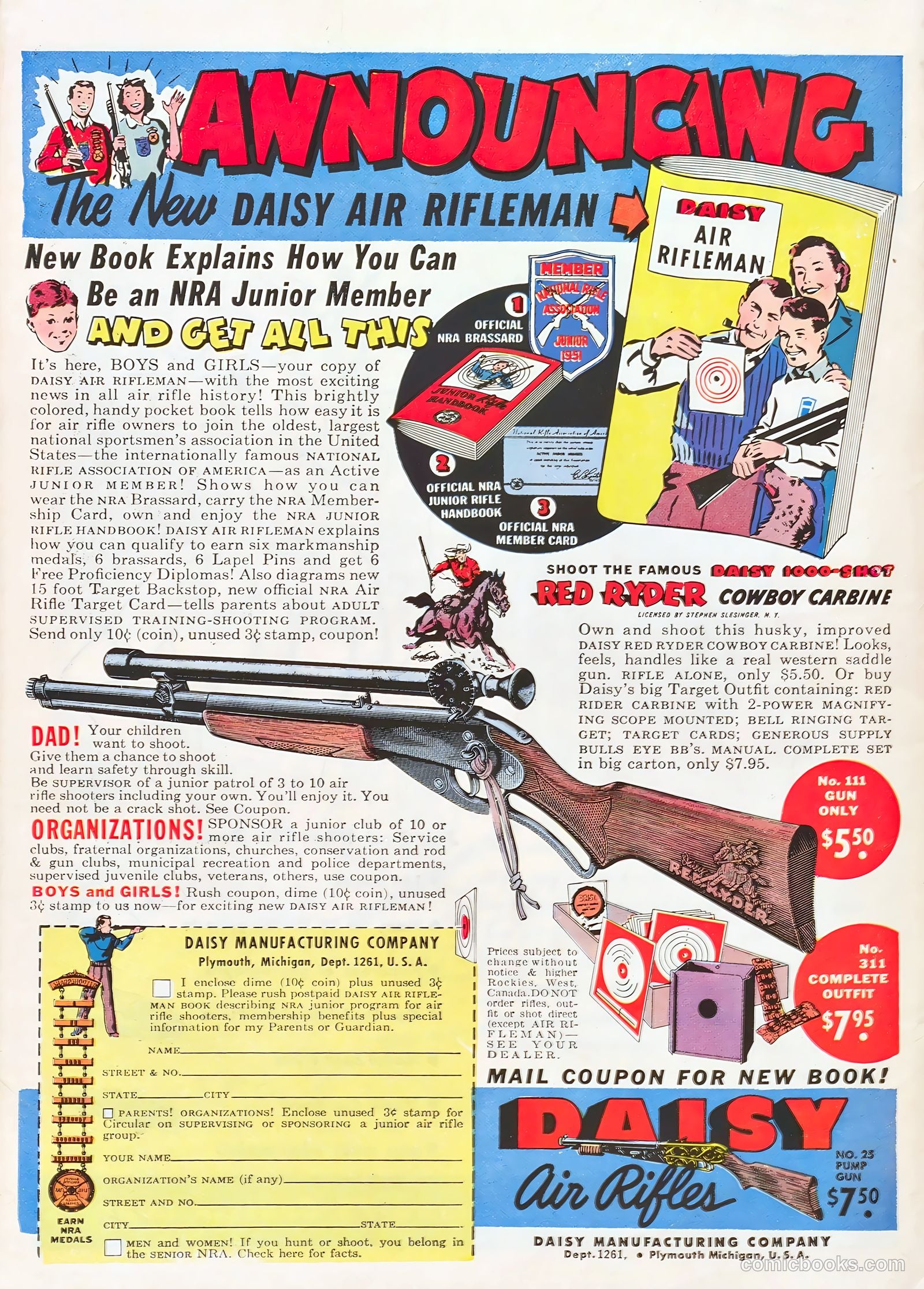 Hopalong Cassidy #56 (1951) — page 52 of 52