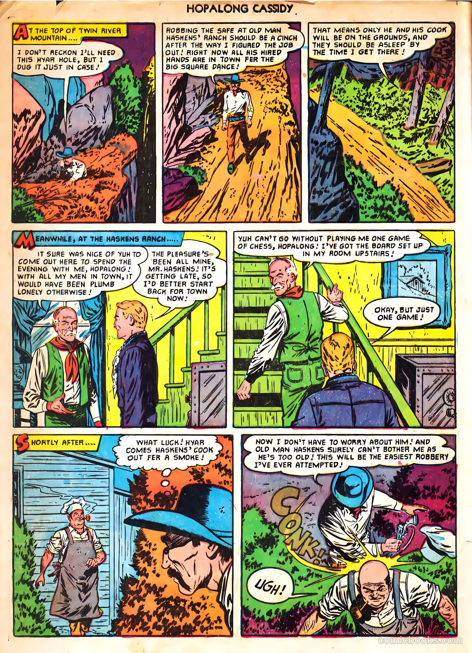 Hopalong Cassidy #59 (1951) — page 3