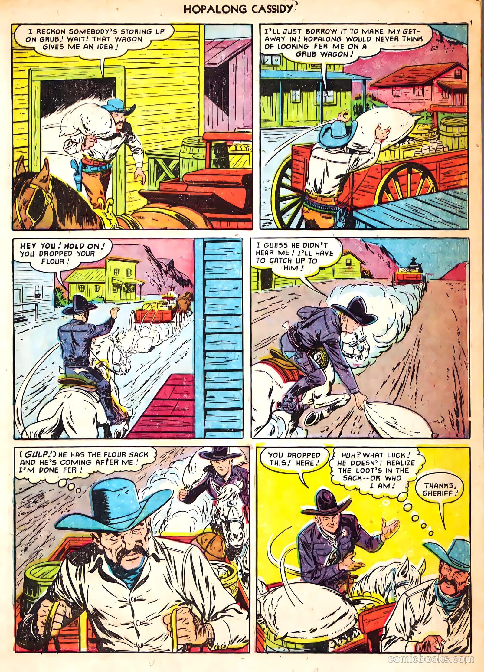 Hopalong Cassidy #59 (1951) — page 8