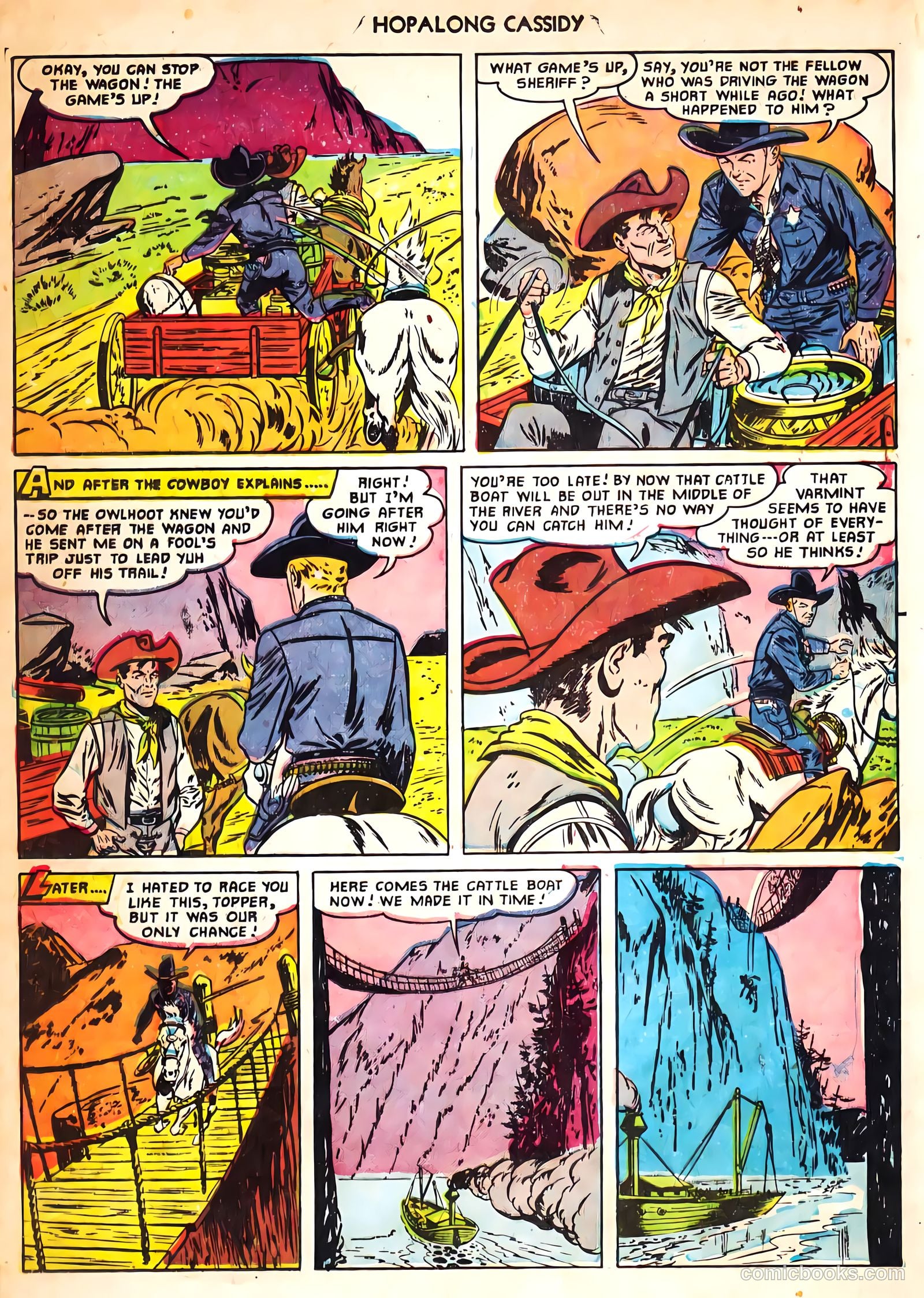 Hopalong Cassidy #59 (1951) — page 11