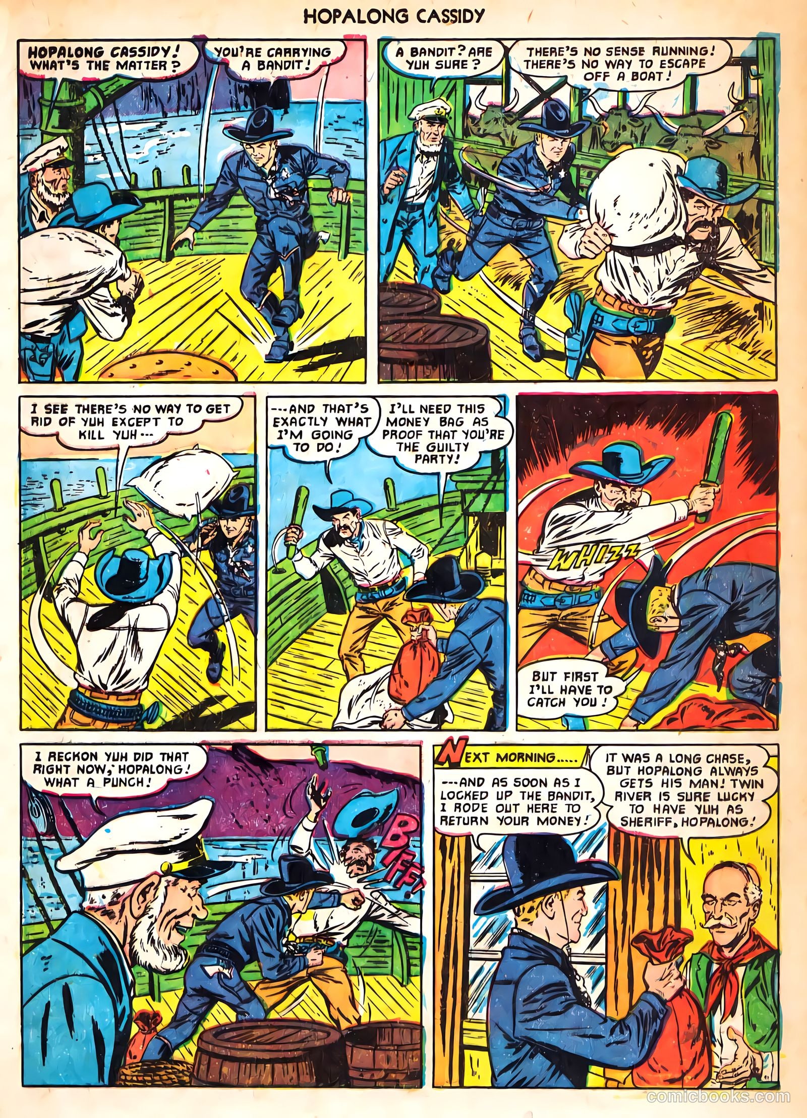 Hopalong Cassidy #59 (1951) — page 12