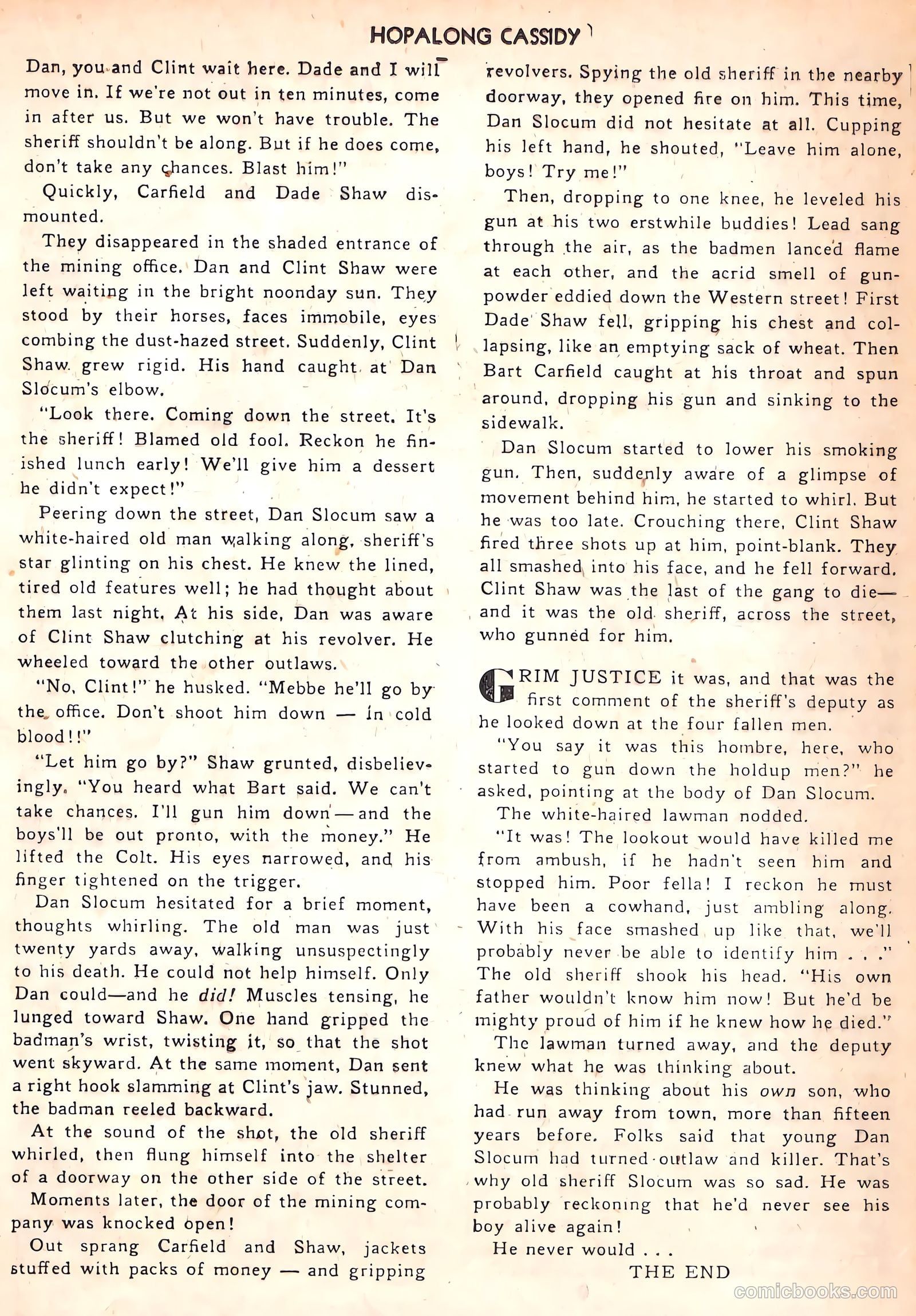 Hopalong Cassidy #59 (1951) — page 16