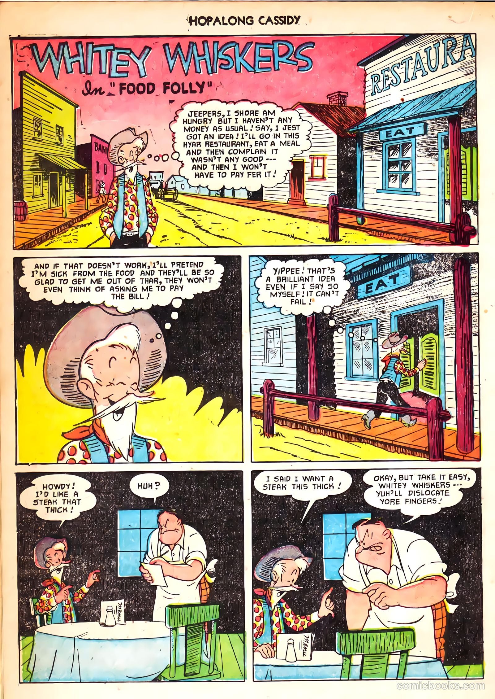 Hopalong Cassidy #59 (1951) — page 17