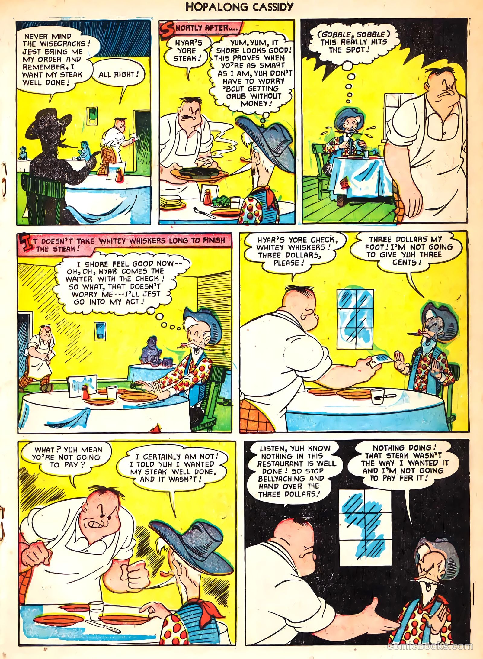 Hopalong Cassidy #59 (1951) — page 18