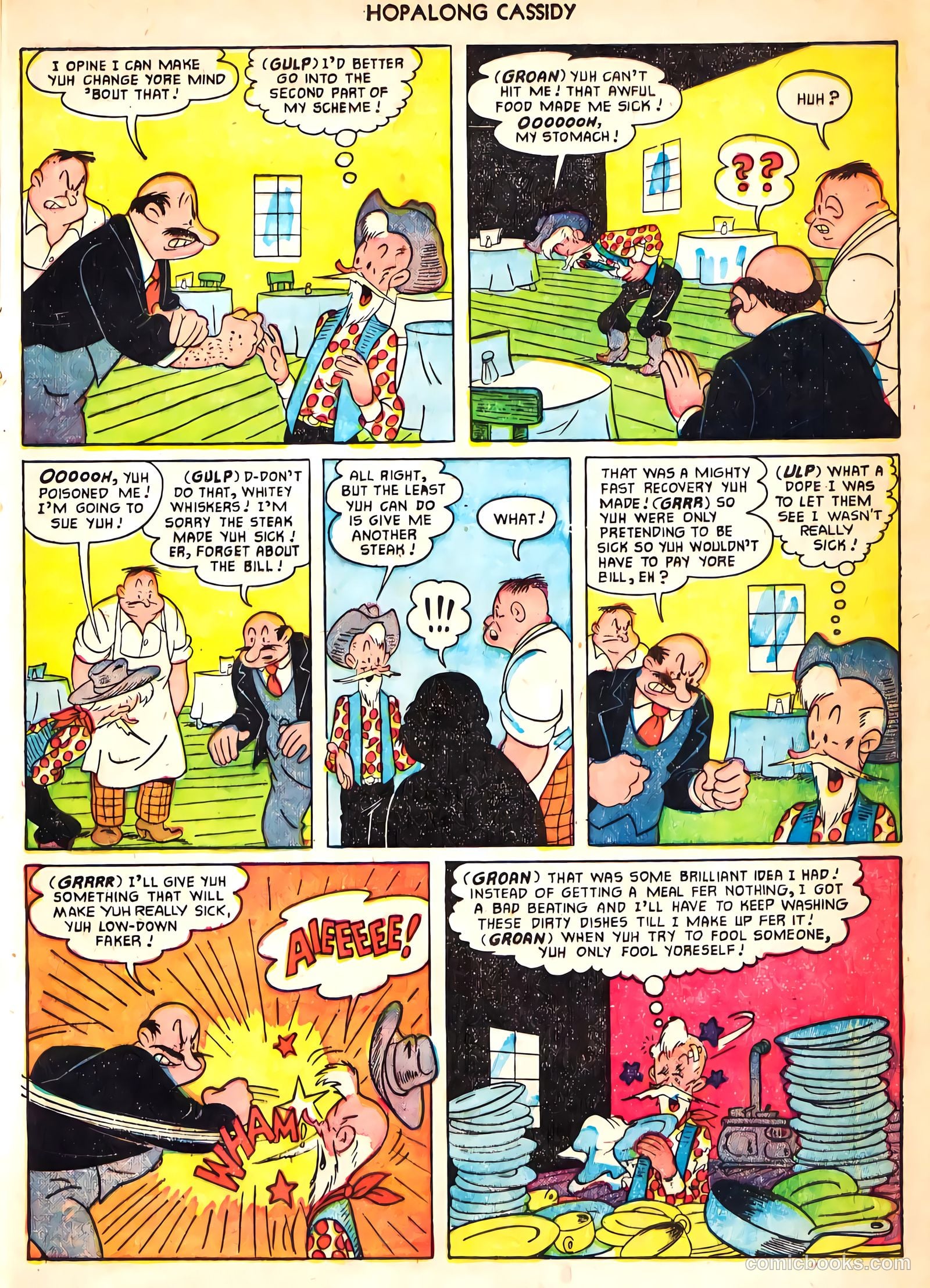 Hopalong Cassidy #59 (1951) — page 20