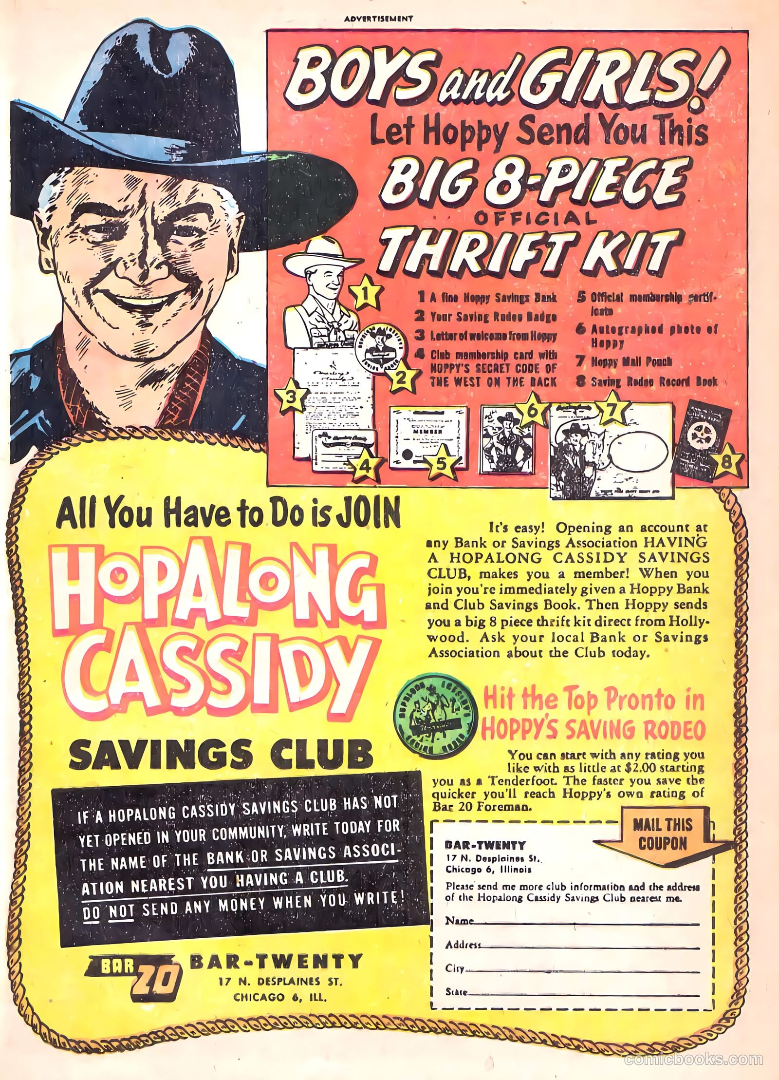 Hopalong Cassidy #59 (1951) — page 24