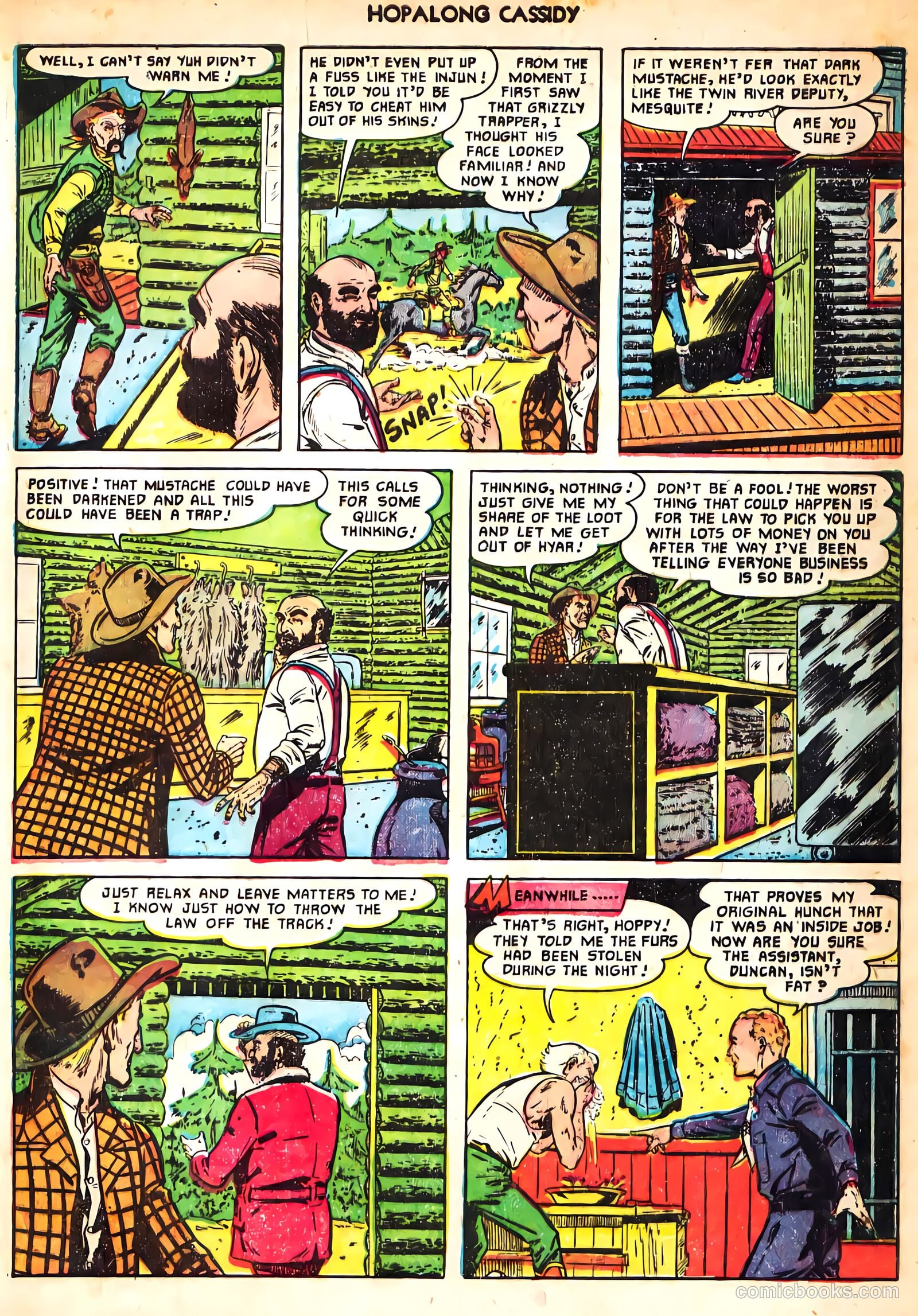 Hopalong Cassidy #59 (1951) — page 28