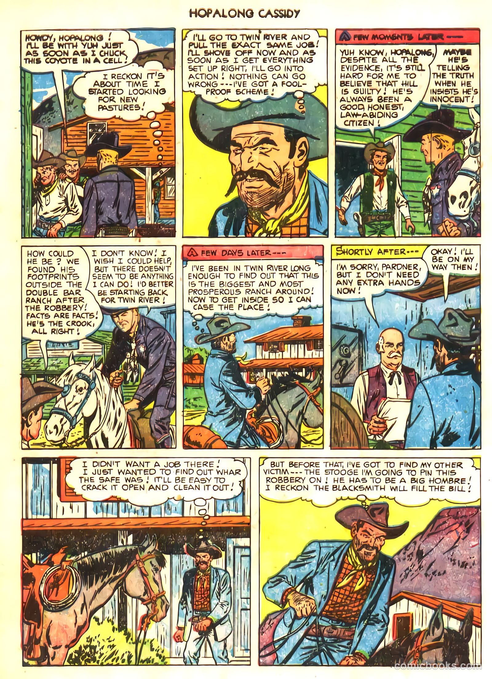 Hopalong Cassidy #61 (1951) — page 3