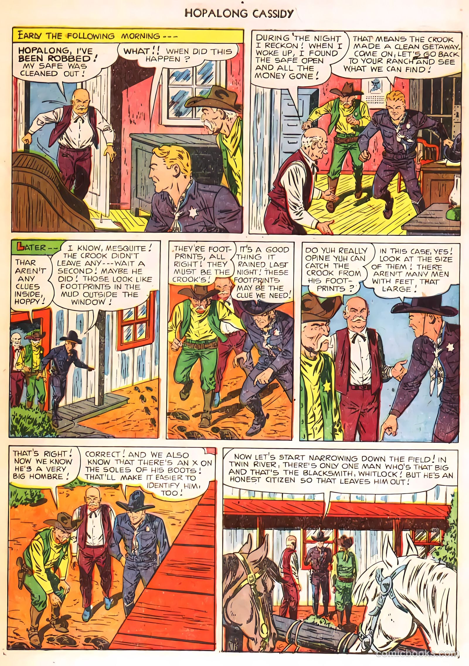 Hopalong Cassidy #61 (1951) — page 5