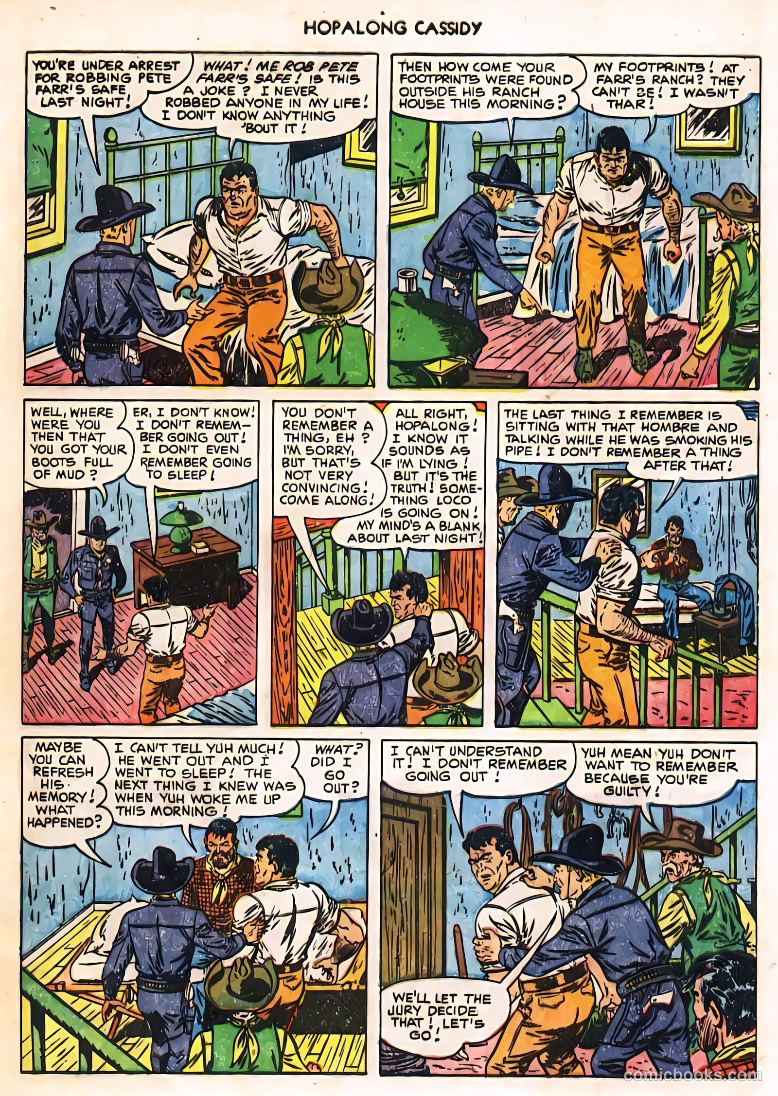 Hopalong Cassidy #61 (1951) — page 7