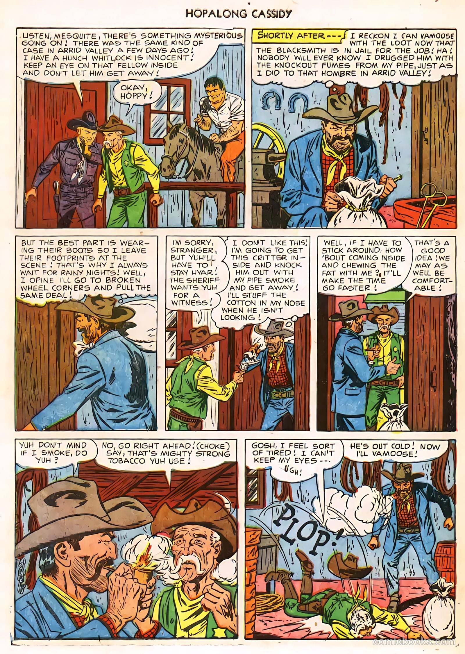 Hopalong Cassidy #61 (1951) — page 8